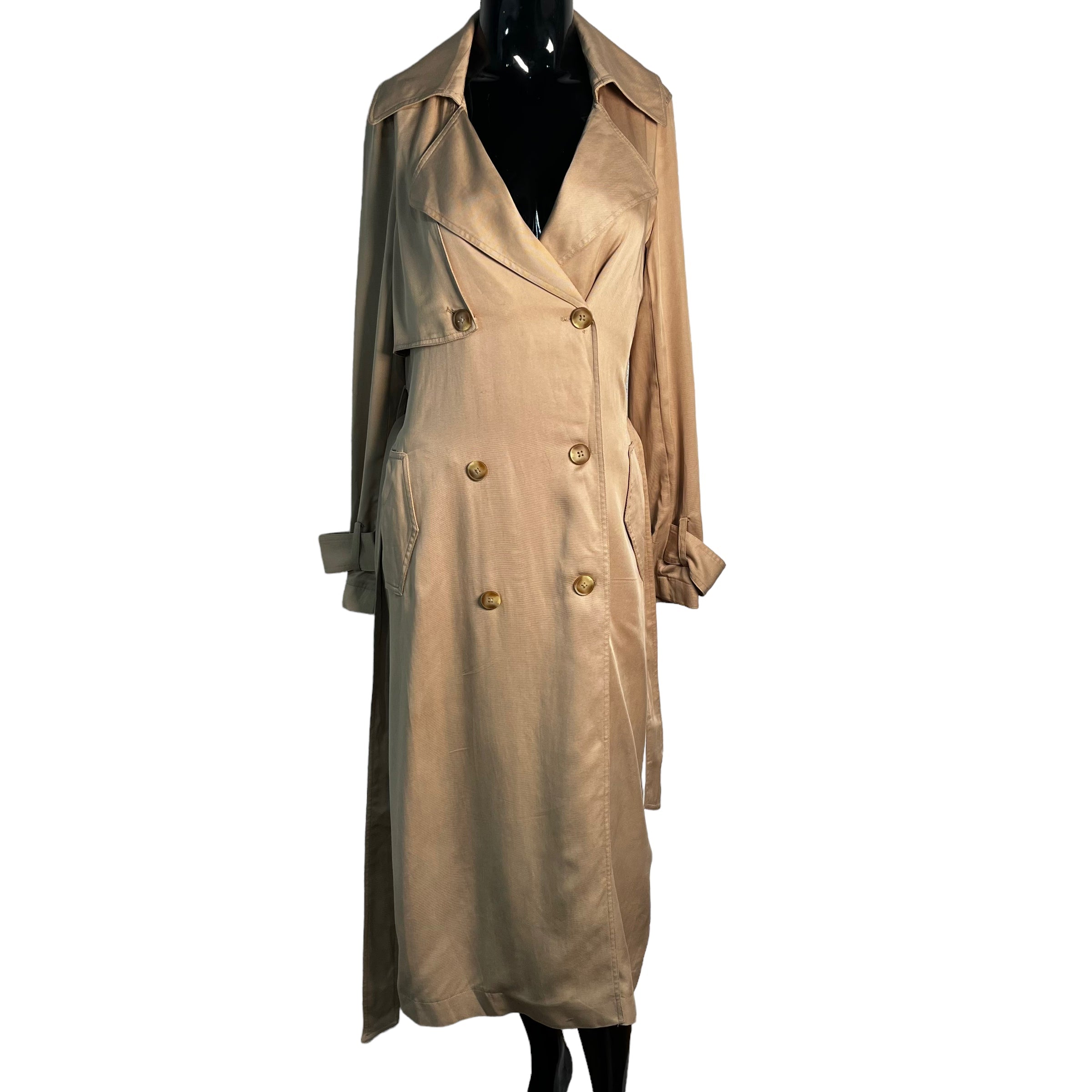 EVER NEW Camel Trench Belted Coat