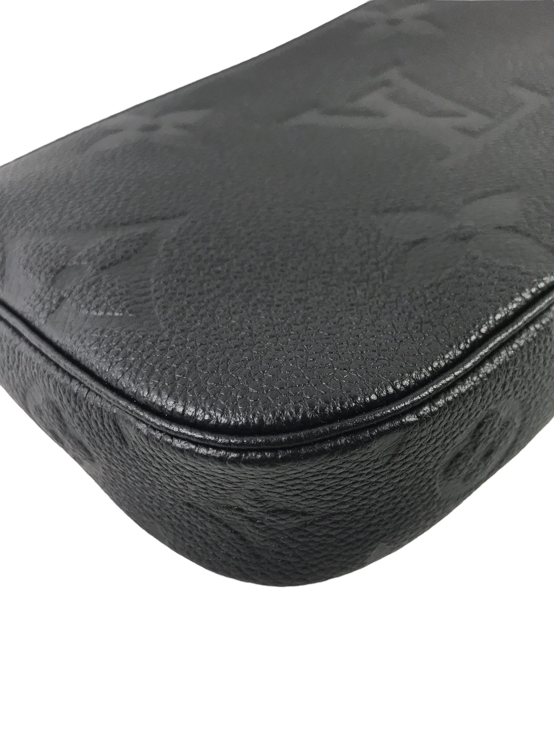 Black Monogram Empreinte Leather Multi Pochette Accessoires W/GHW