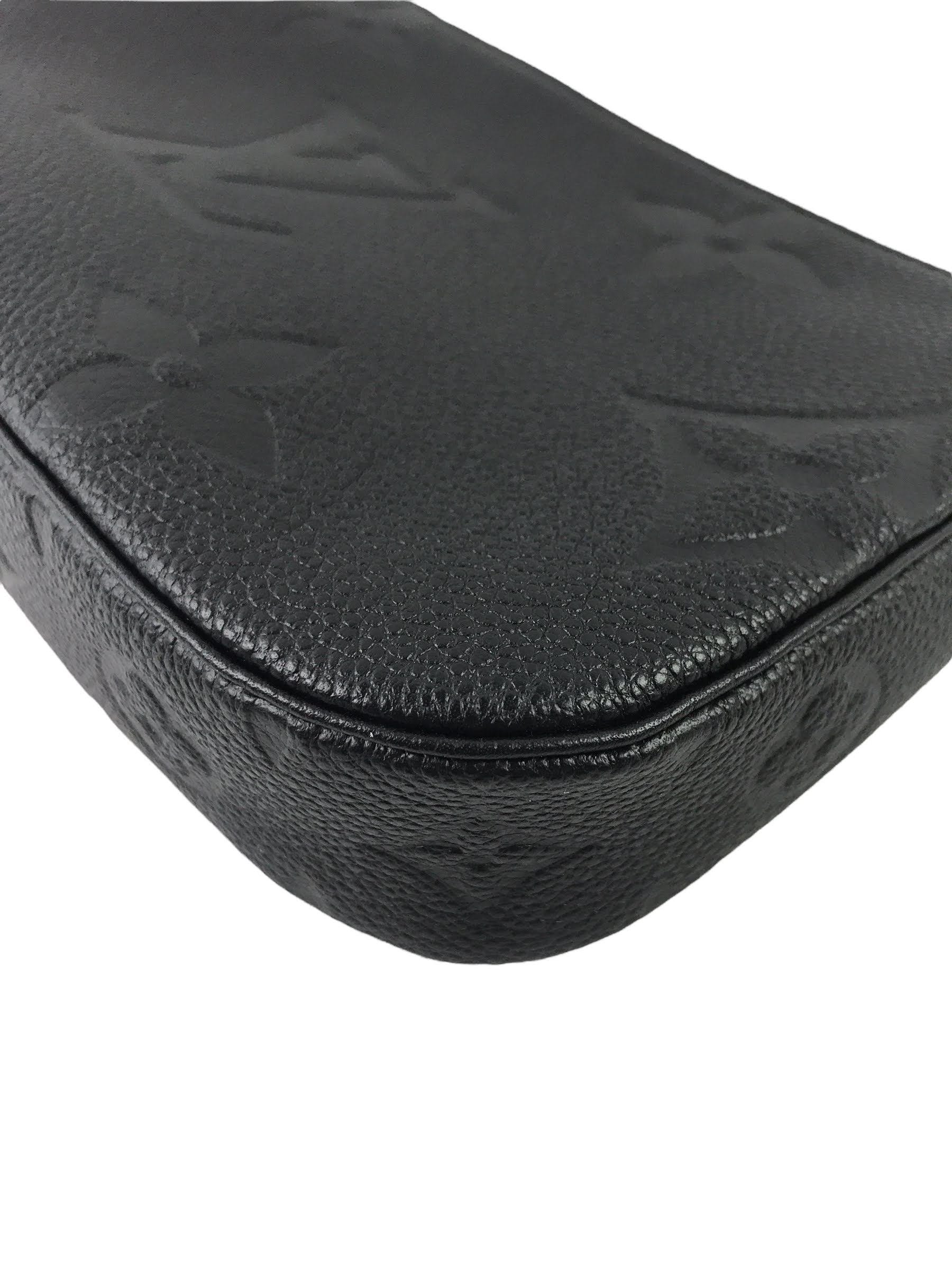 Black Monogram Empreinte Leather Multi Pochette Accessoires W/GHW