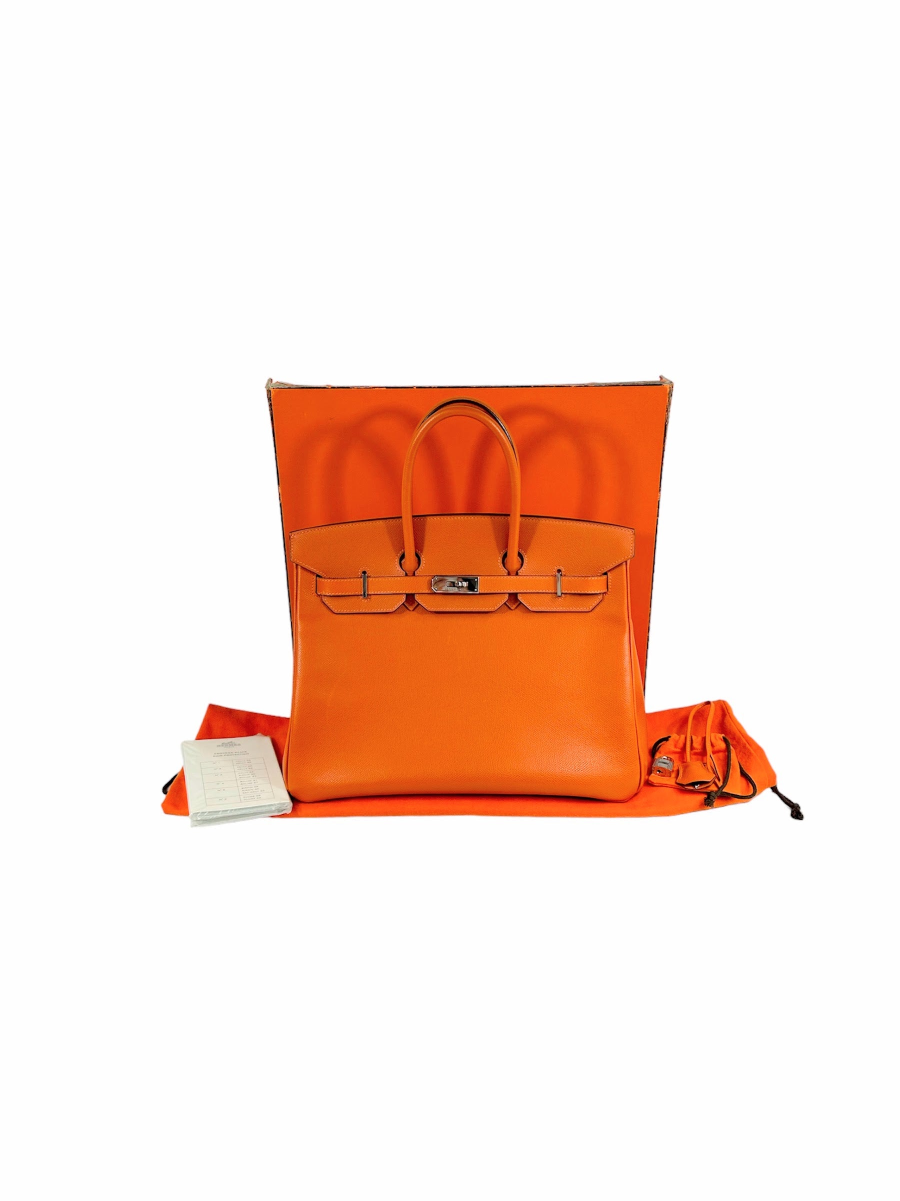 Orange Epsom Birkin 35 w/PHW