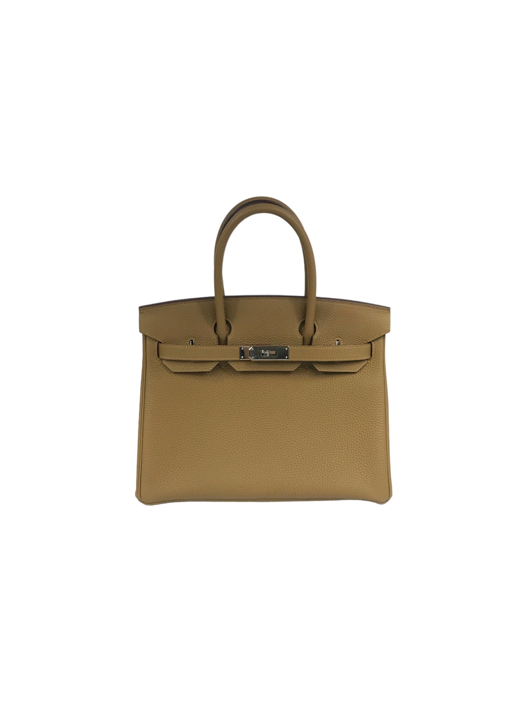 Bronze Dore Togo Birkin 30 W/PHW