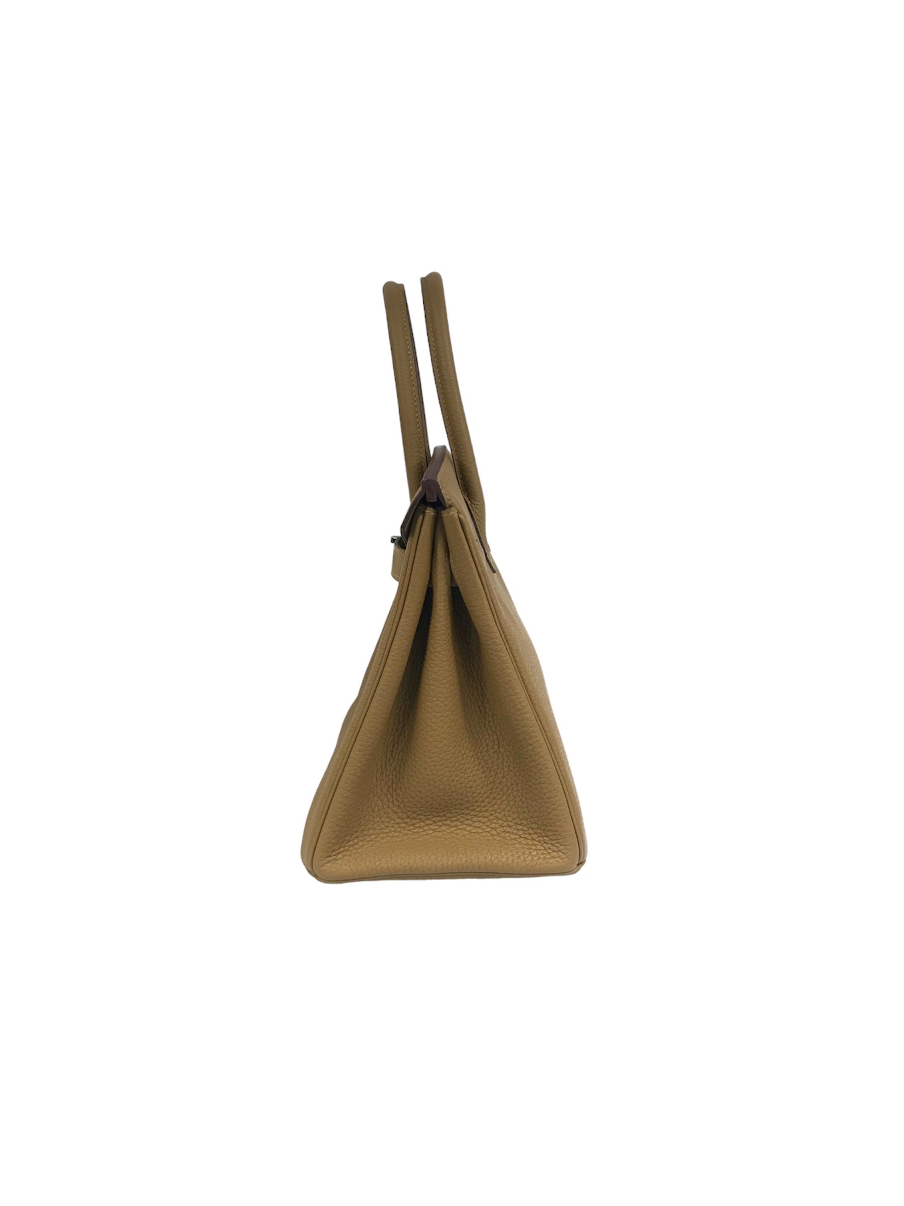 Bronze Dore Togo Birkin 30 W/PHW