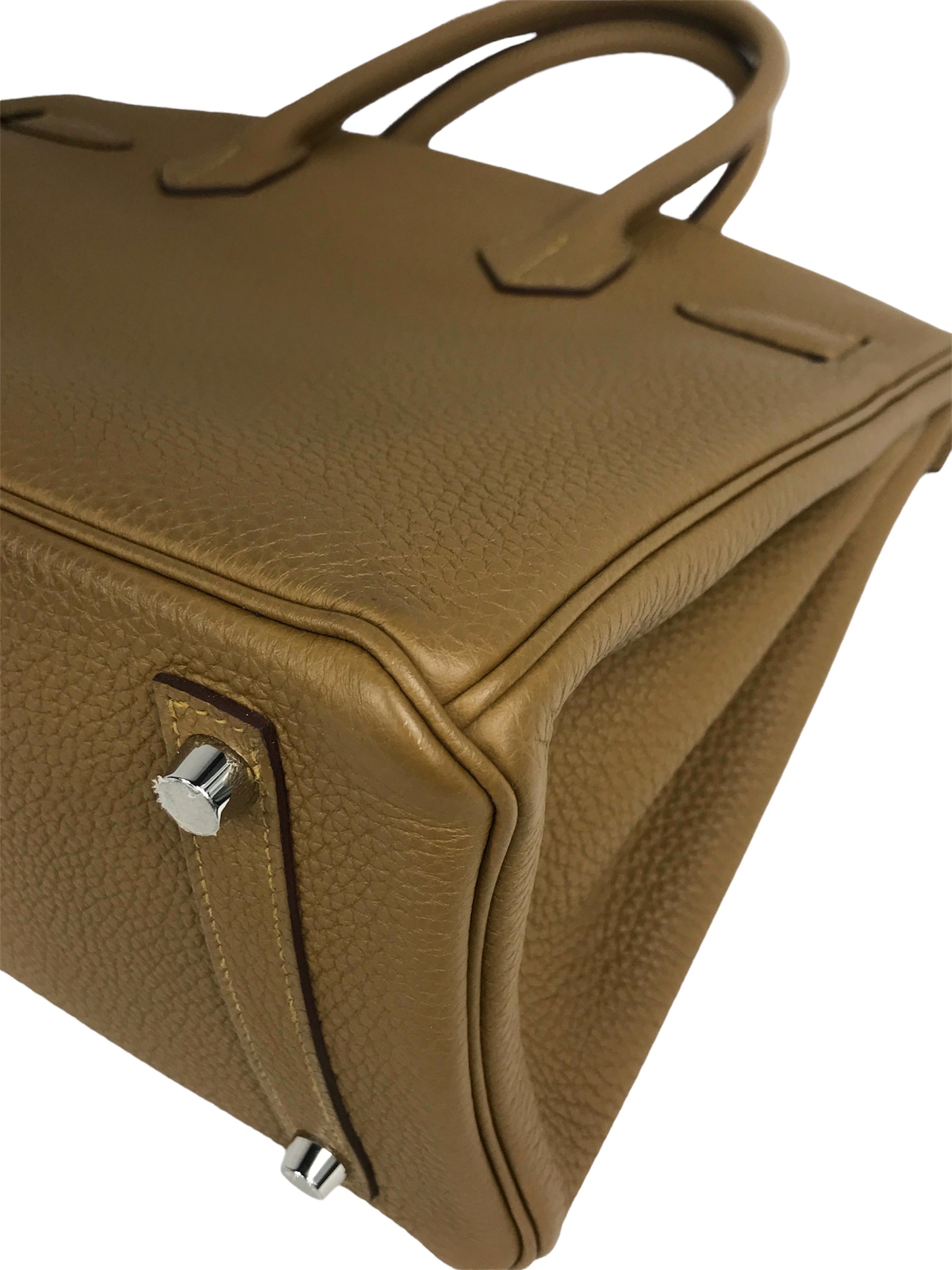 Bronze Dore Togo Birkin 30 W/PHW