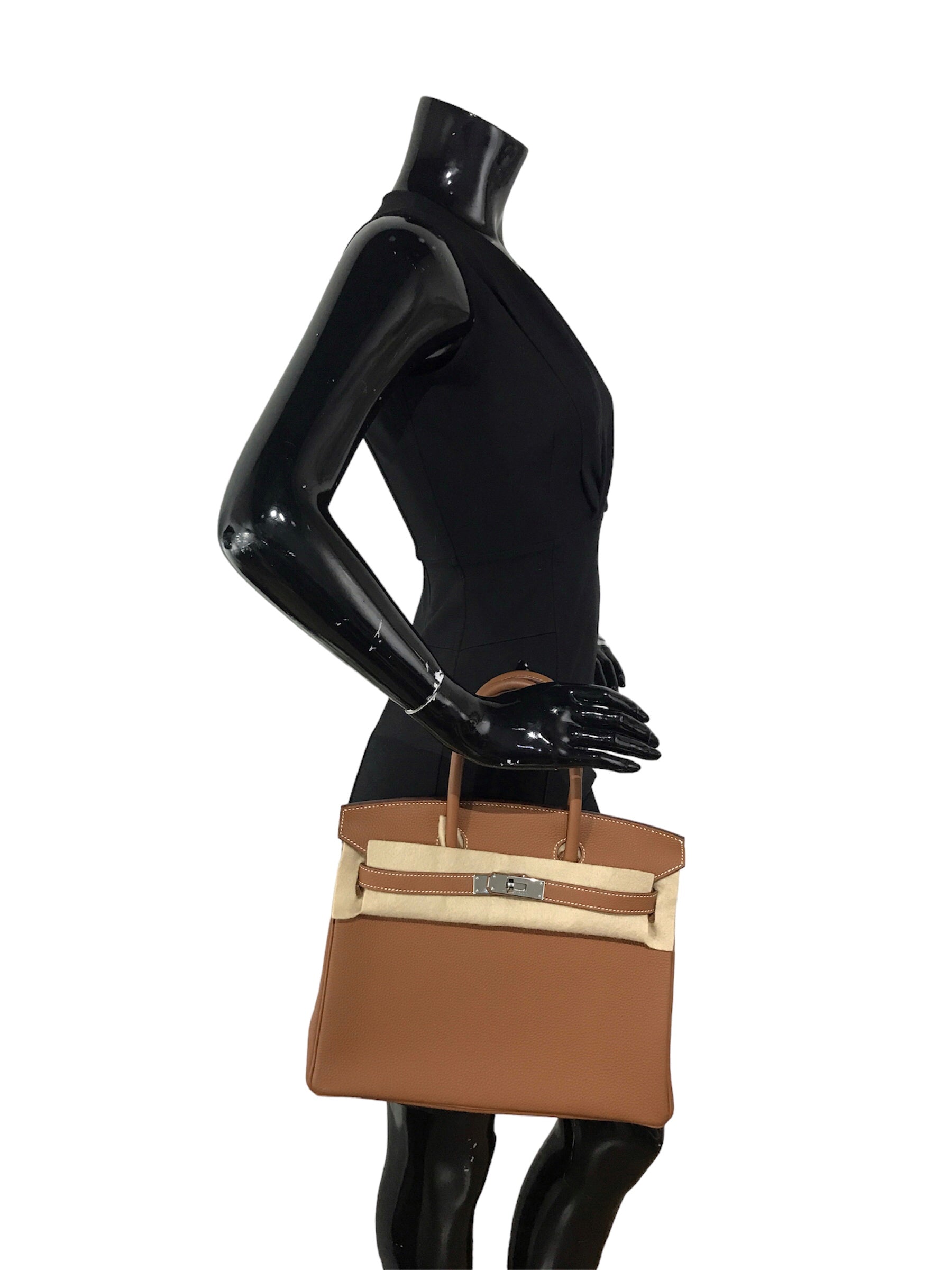 Gold Togo Birkin 30 w/PHW