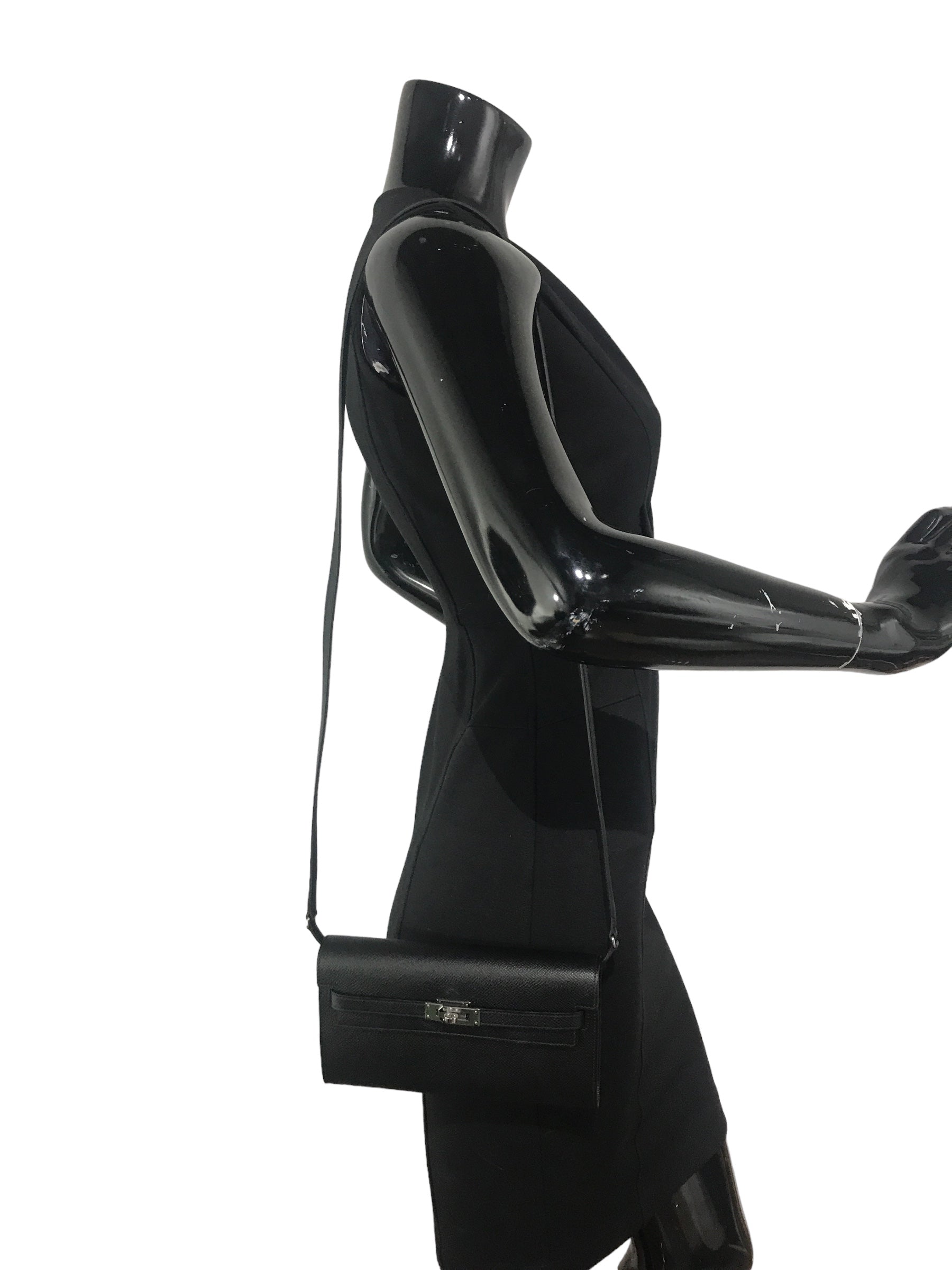 Black Epsom Kelly To Go w/PHW