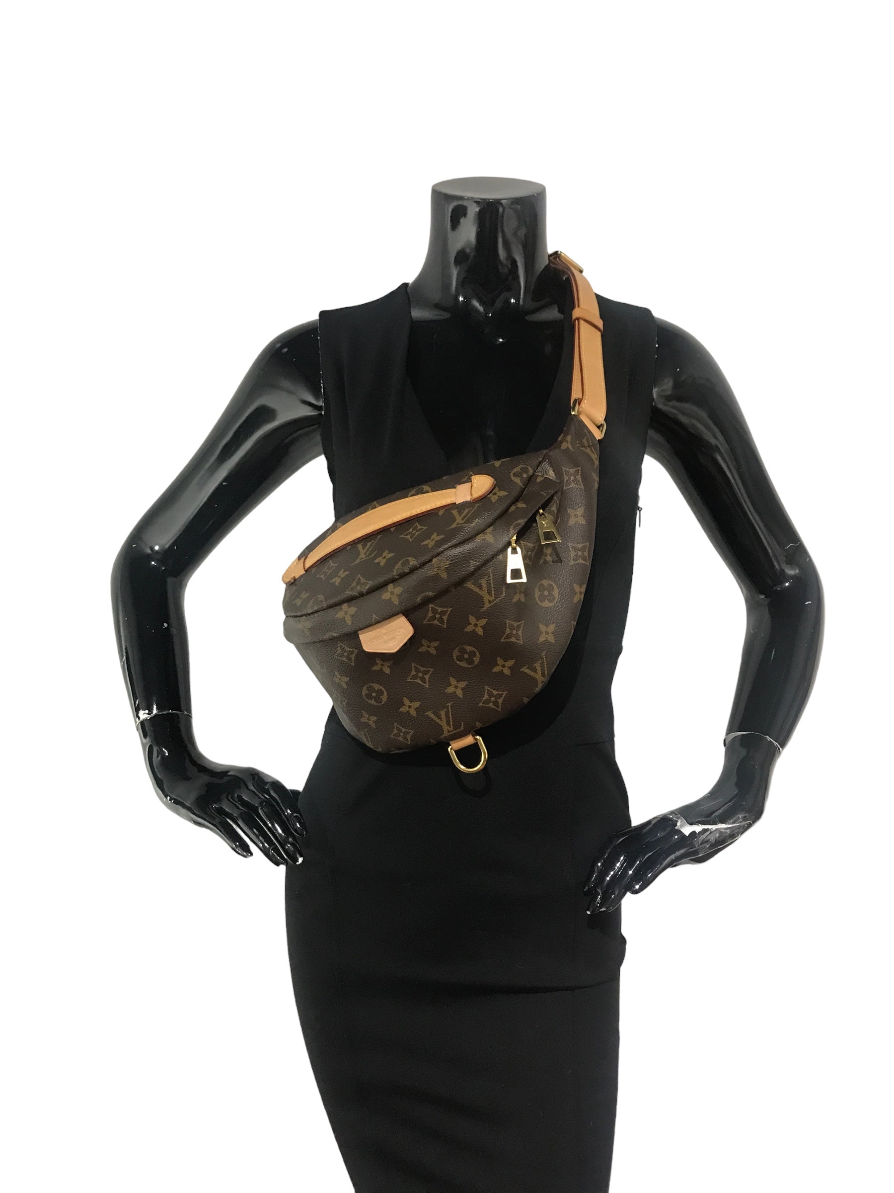 Coated Canvas Monogram Bumbag W/GHW