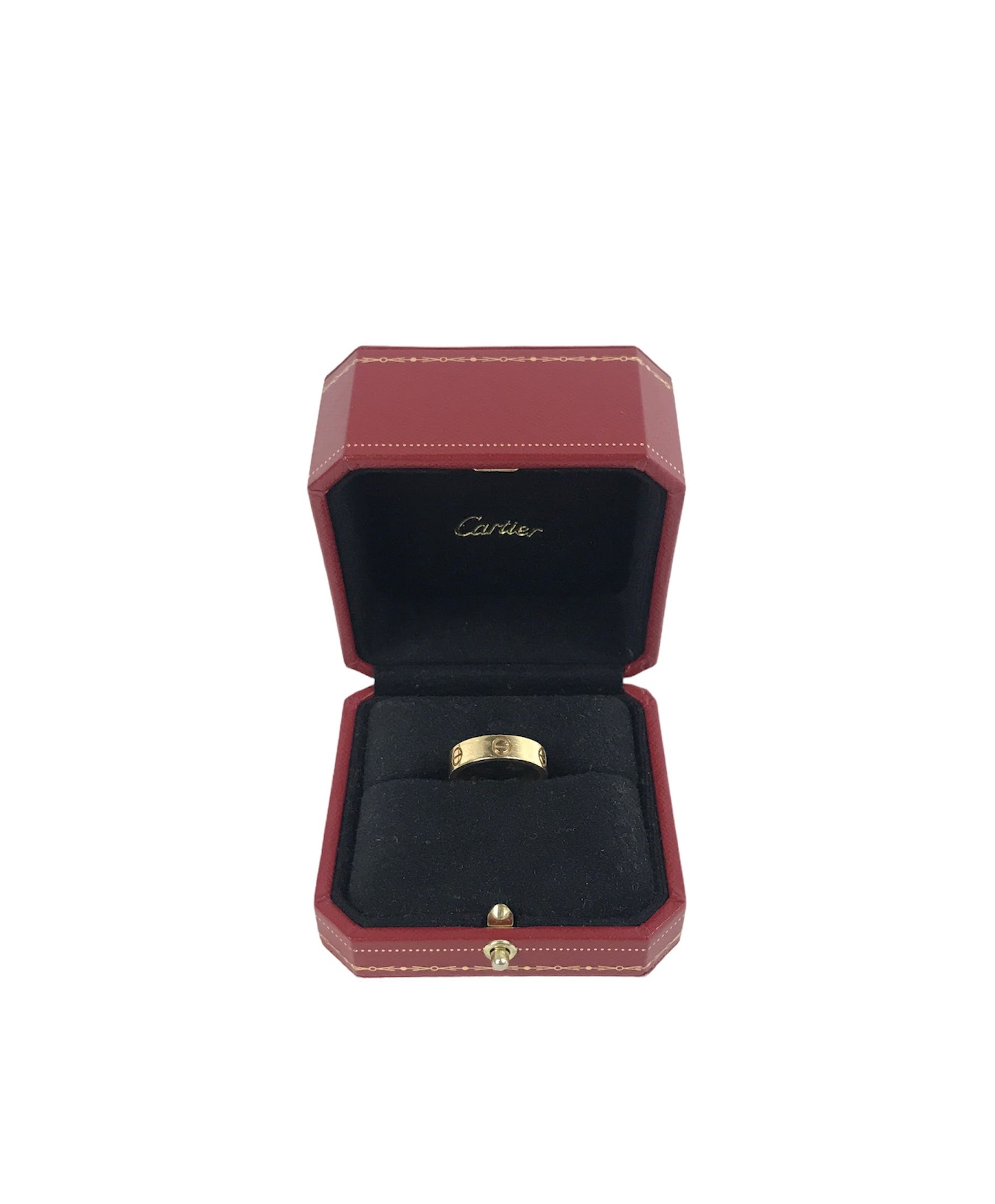 18K Yellow Gold Love Ring