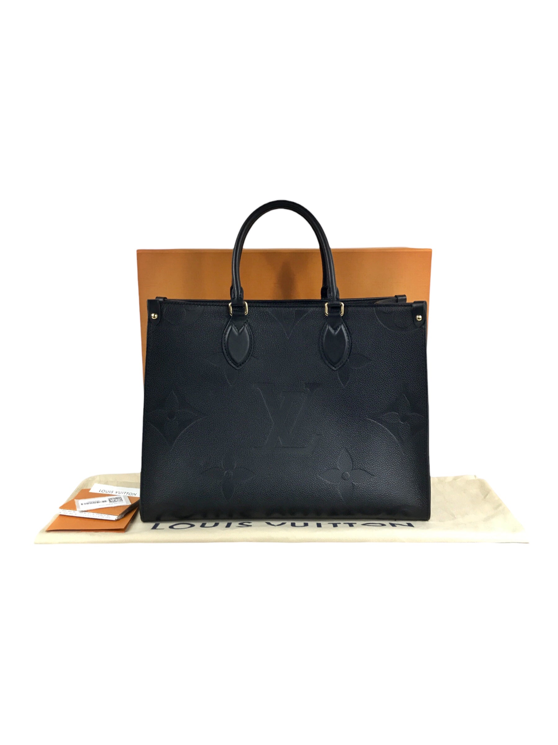 Black Empriente (Vachetta OnTheGo MM Tote w/GHW