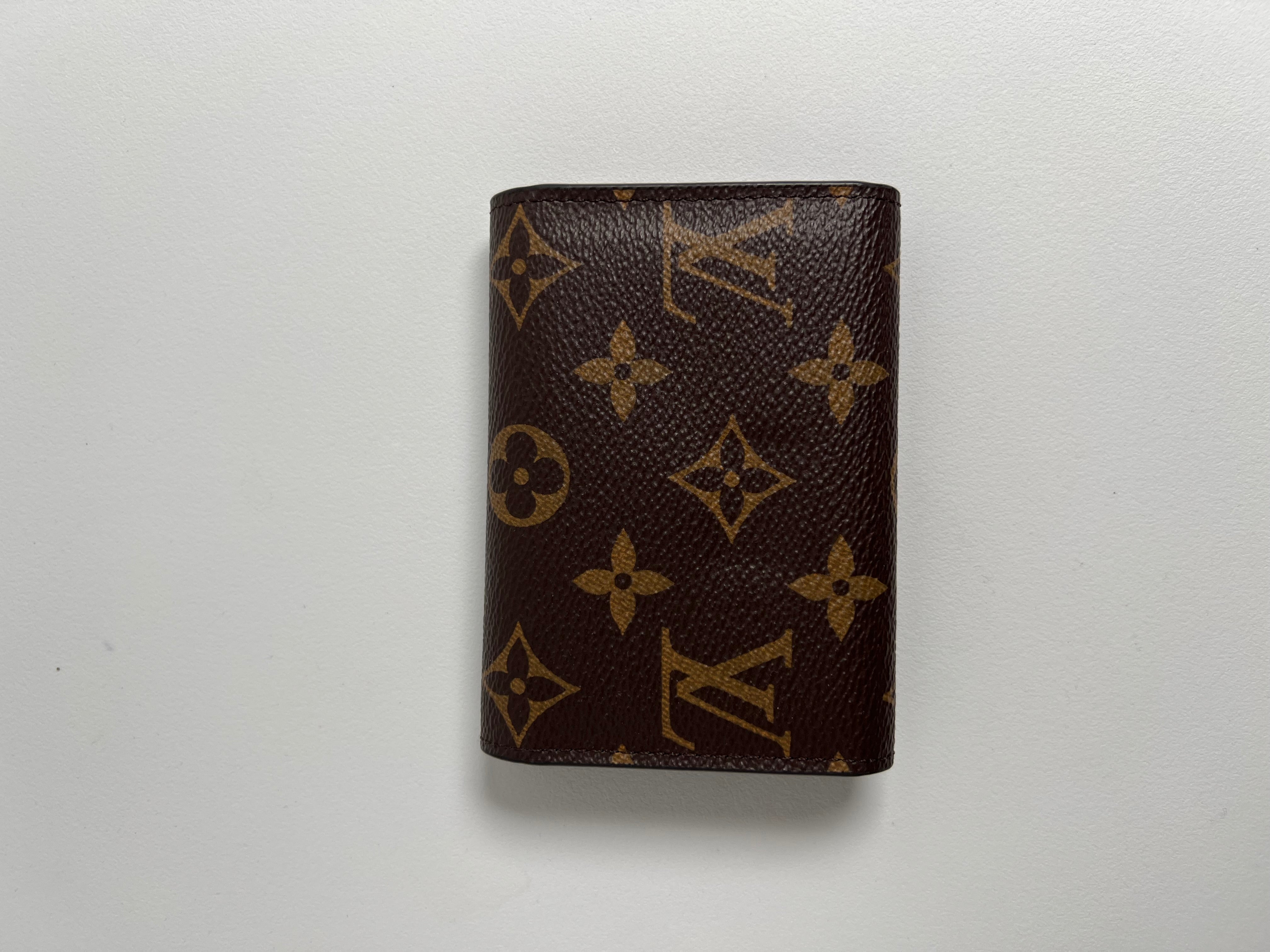Monogram Rosalie Coin Purse w/ Fushia Lining
