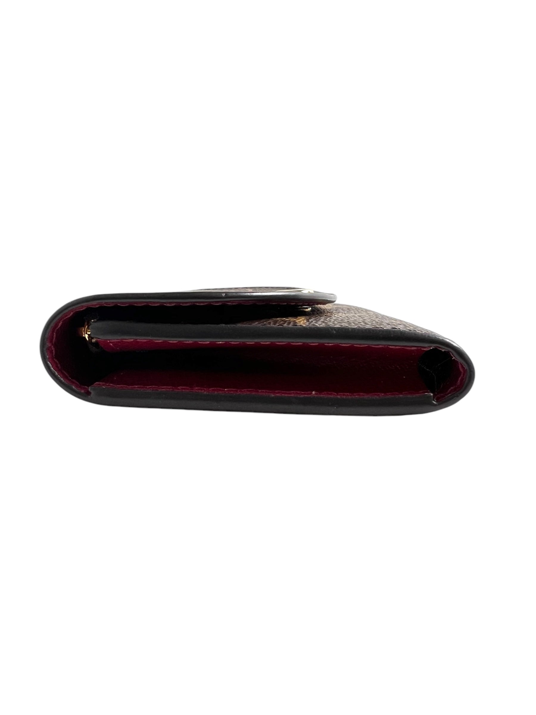 Monogram Rosalie Coin Purse w/ Fushia Lining