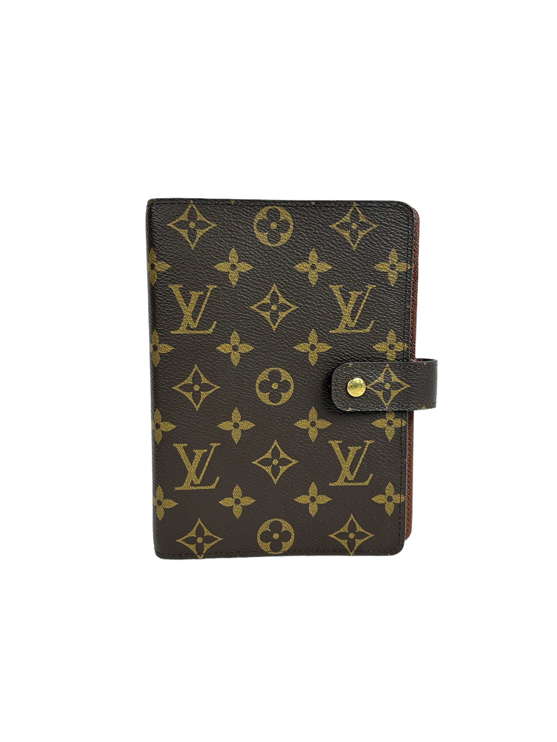 Monogram Coated Canvas Medium Agenda Notebook