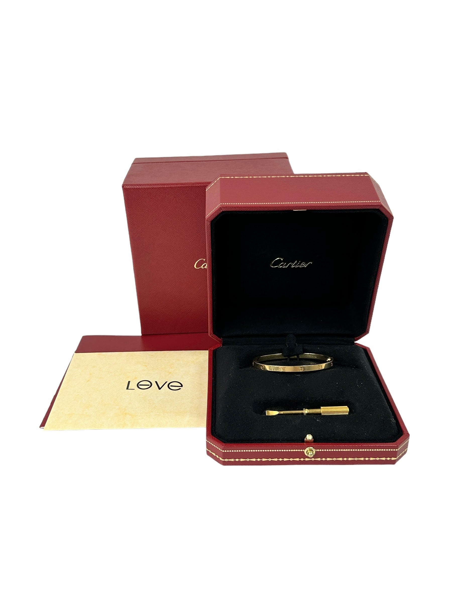 18K Yellow Gold Love Bracelet PM