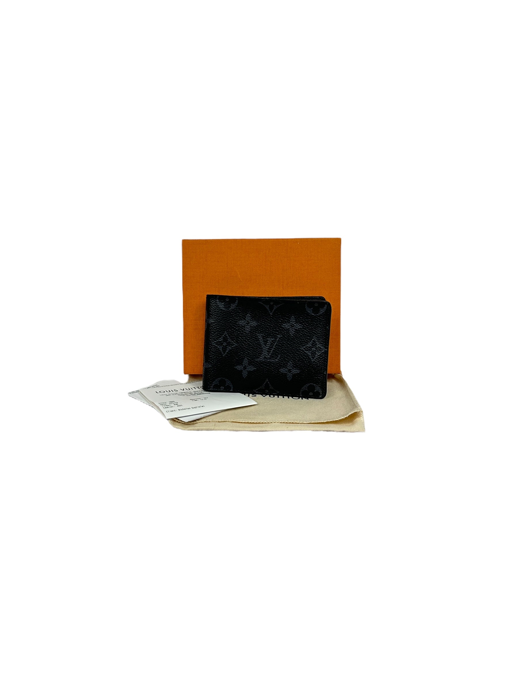 Monogram Coated Canvas Eclipse Bifold Wallet