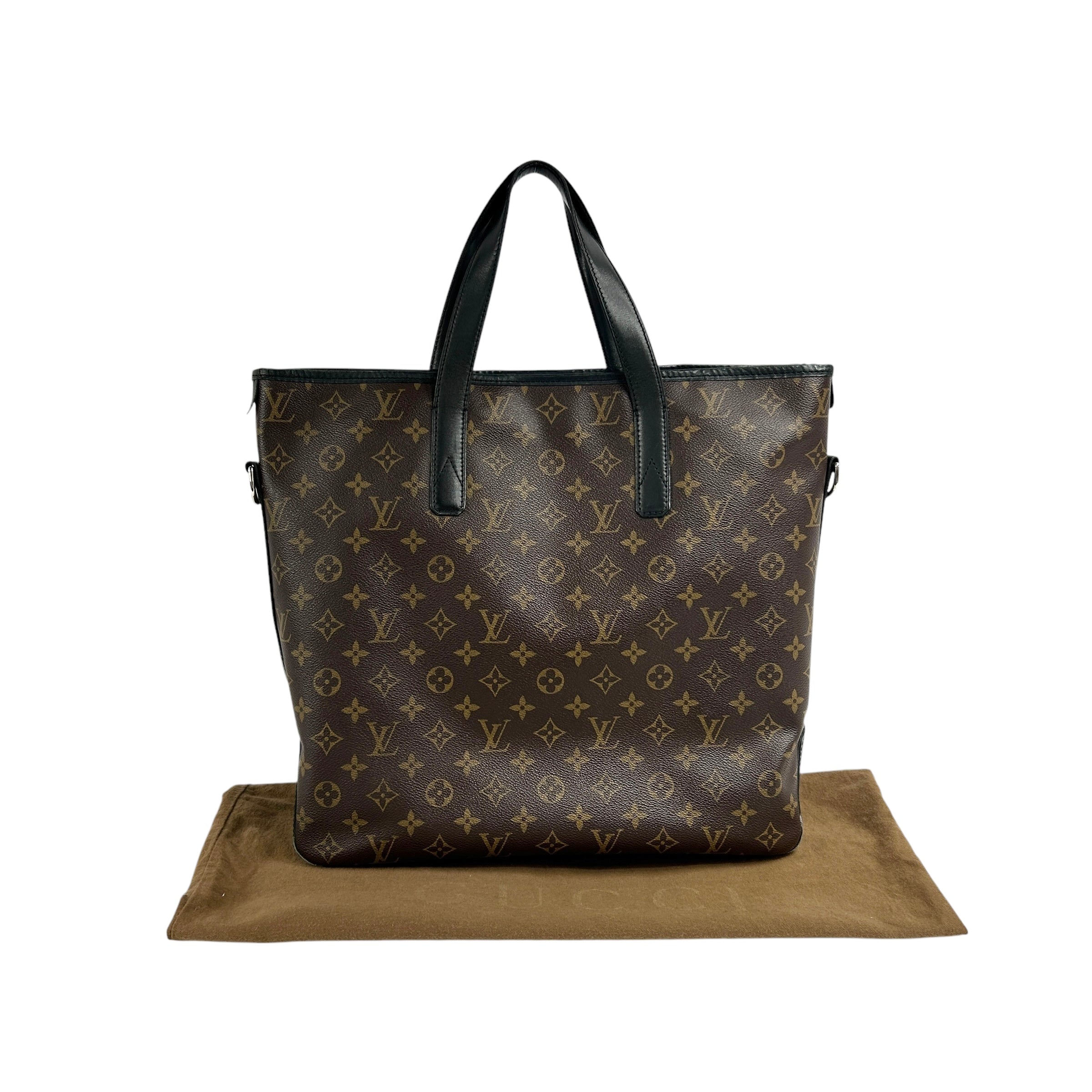 Monogram Coated Canvas Davis Tote