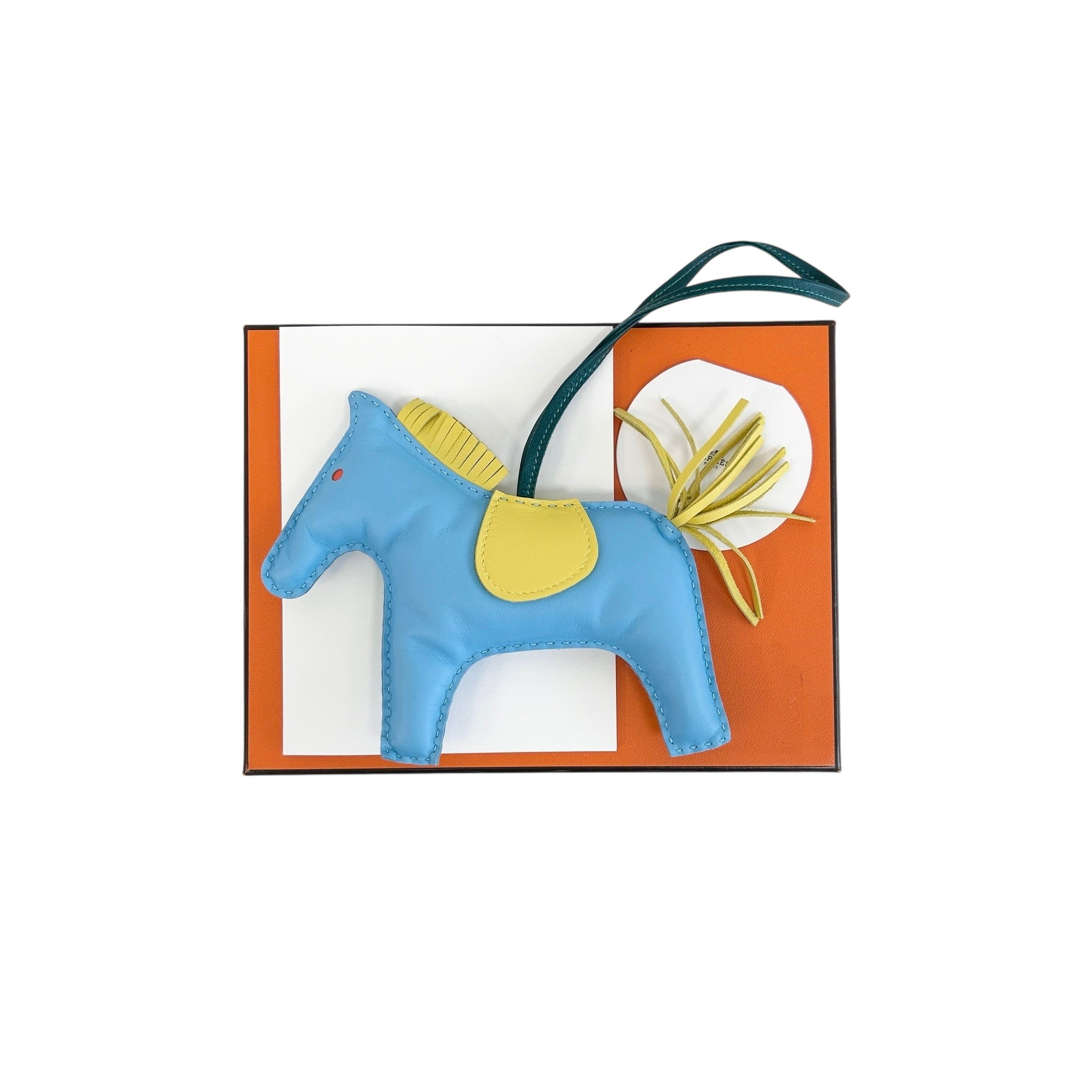 Celeste/Lime/Malachite/Orange Poppy Rodeo GM Charm