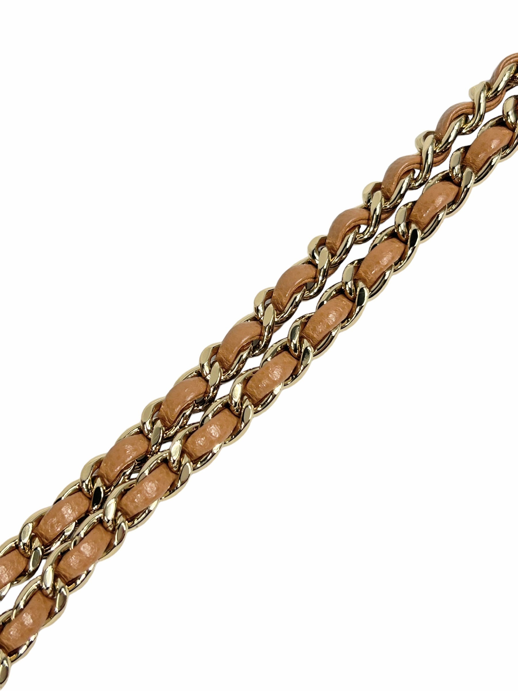 Caviar Camel Quilted Extra Mini Coco Handle w/LGHW-ON LAYAWAY