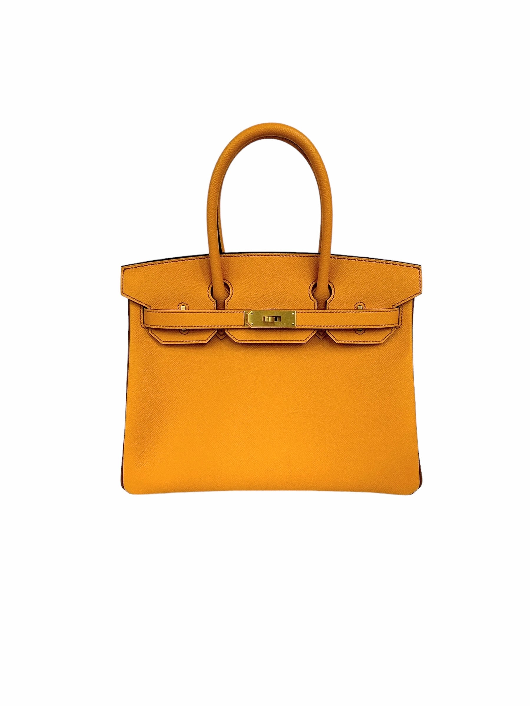 Special Order Juane D or Epsom Caramel Chevre Leather Birkin 30 W BGHW