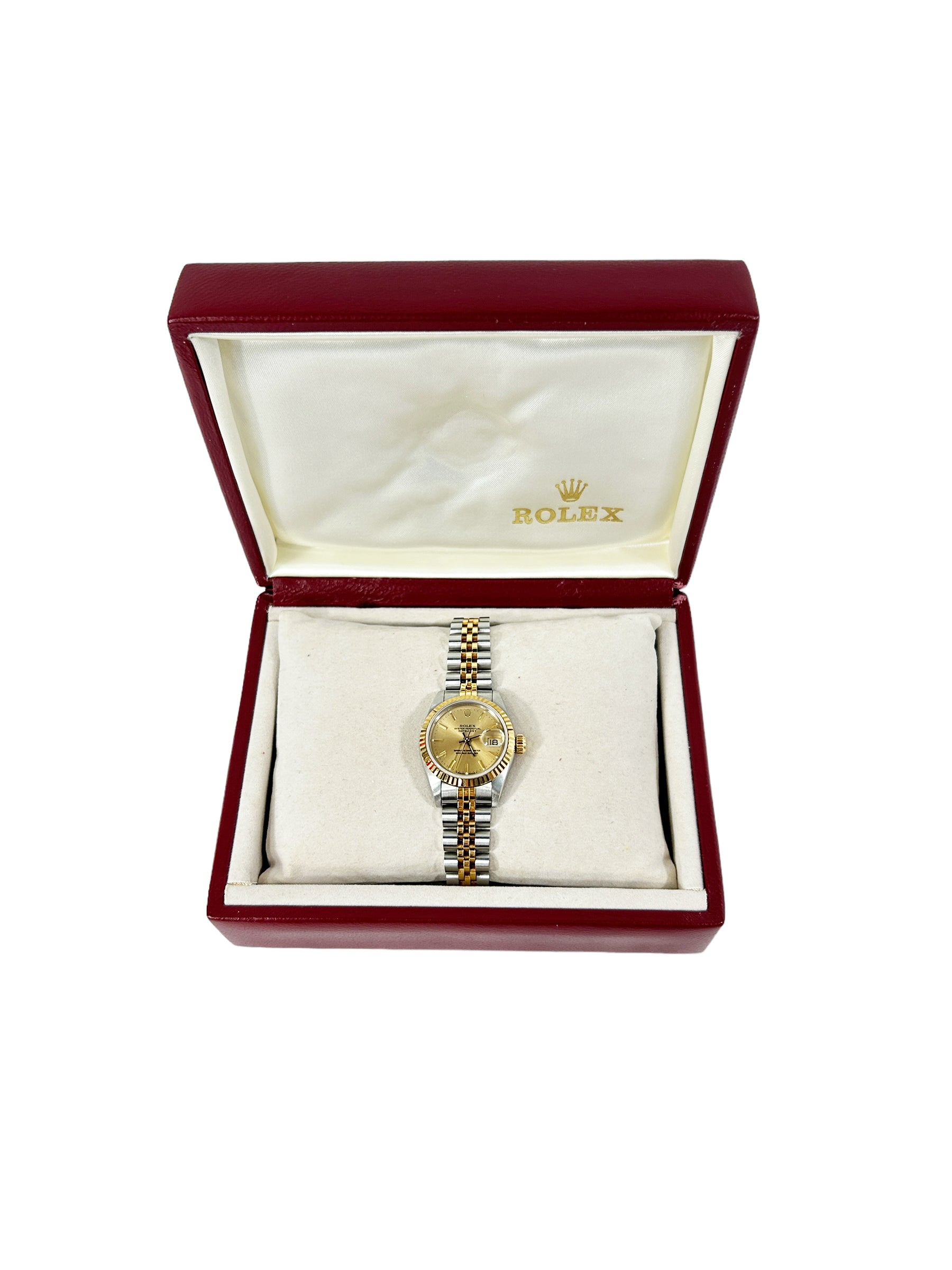 Oyster Perpetual Datejust two toned Steel 18K Gold 26mm Watch