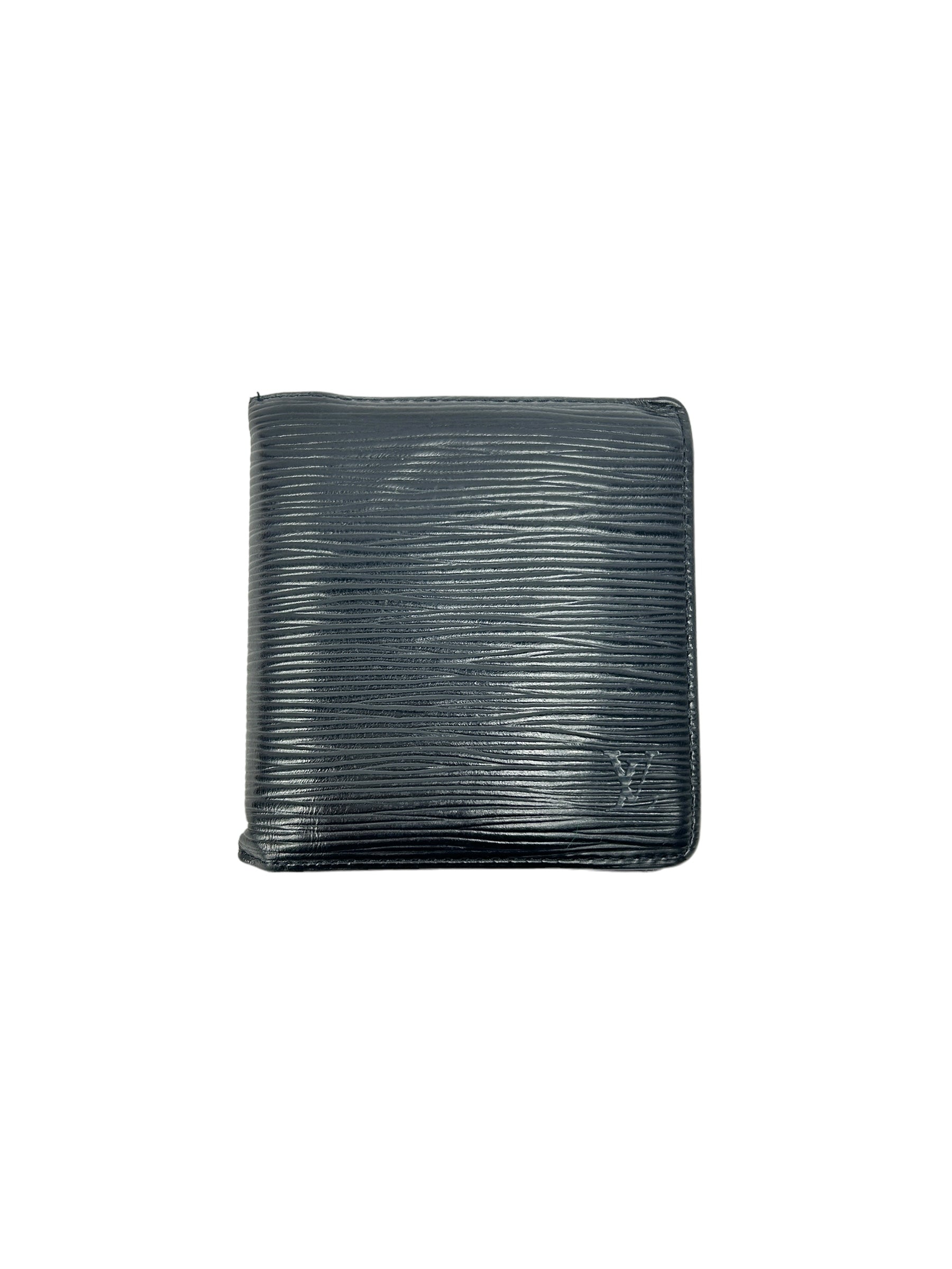 Black Epi Leather Bifold Wallet