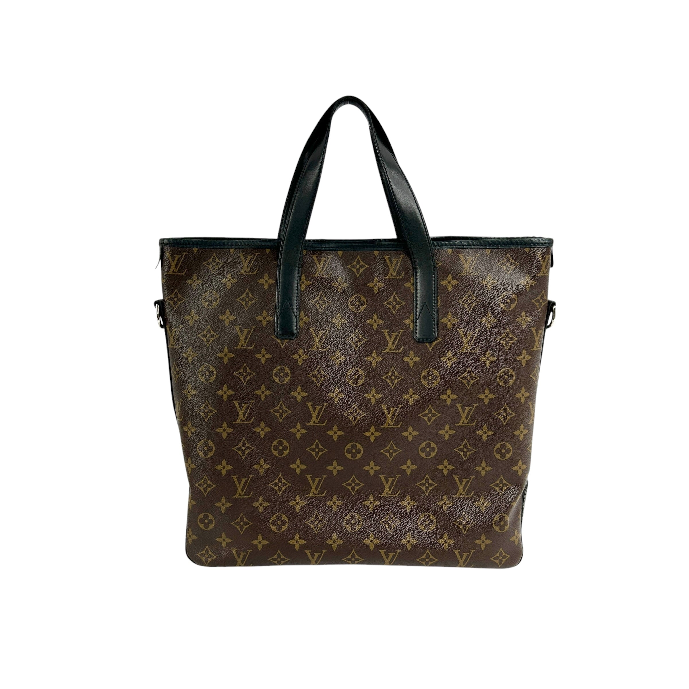 Monogram Coated Canvas Davis Tote