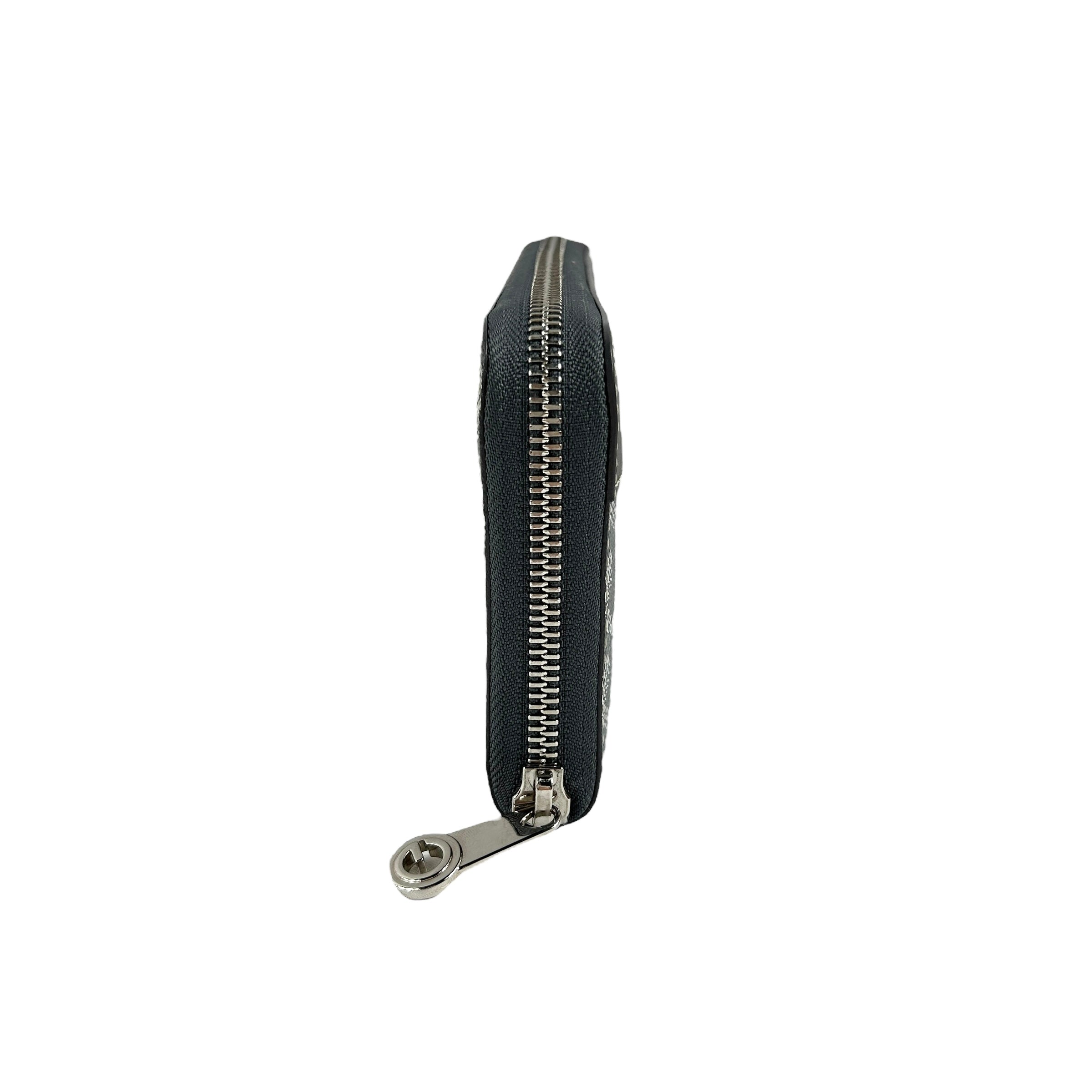 Grey Matignon GM Zippy Wallet w/SHW