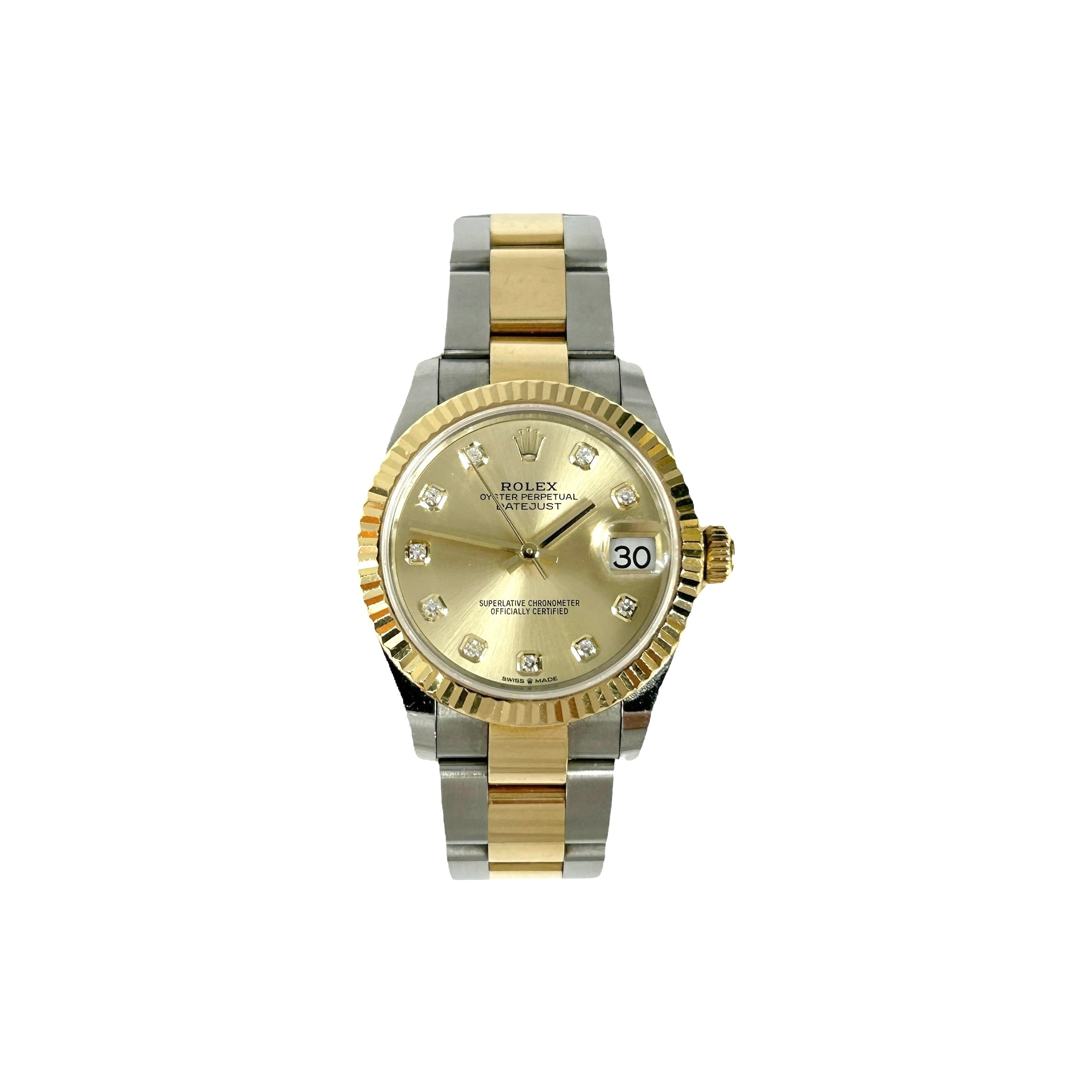Datejust Stainless Steel and Yellow Gold Ladies Watch