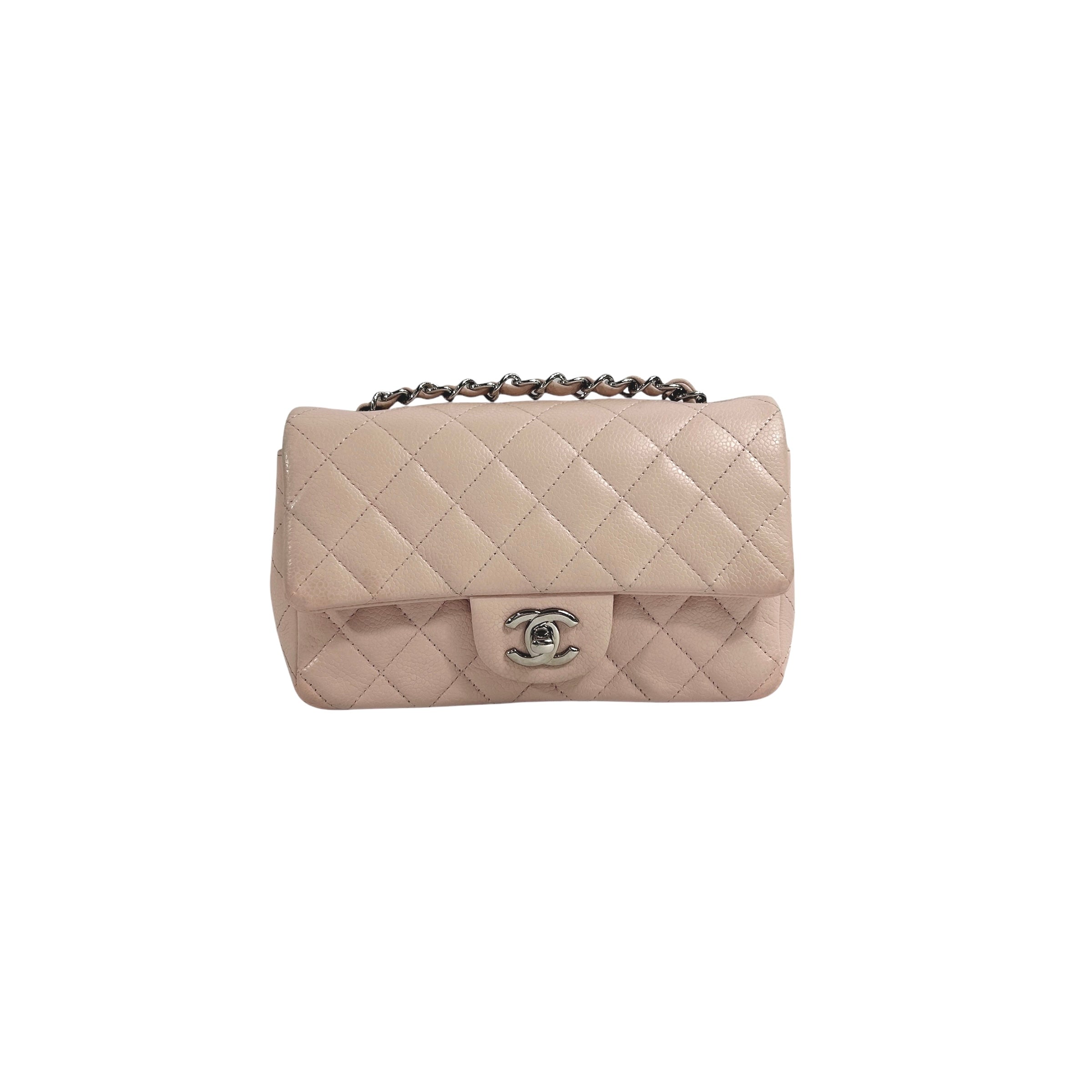 Pink Caviar Rectangle Mini w/SHW