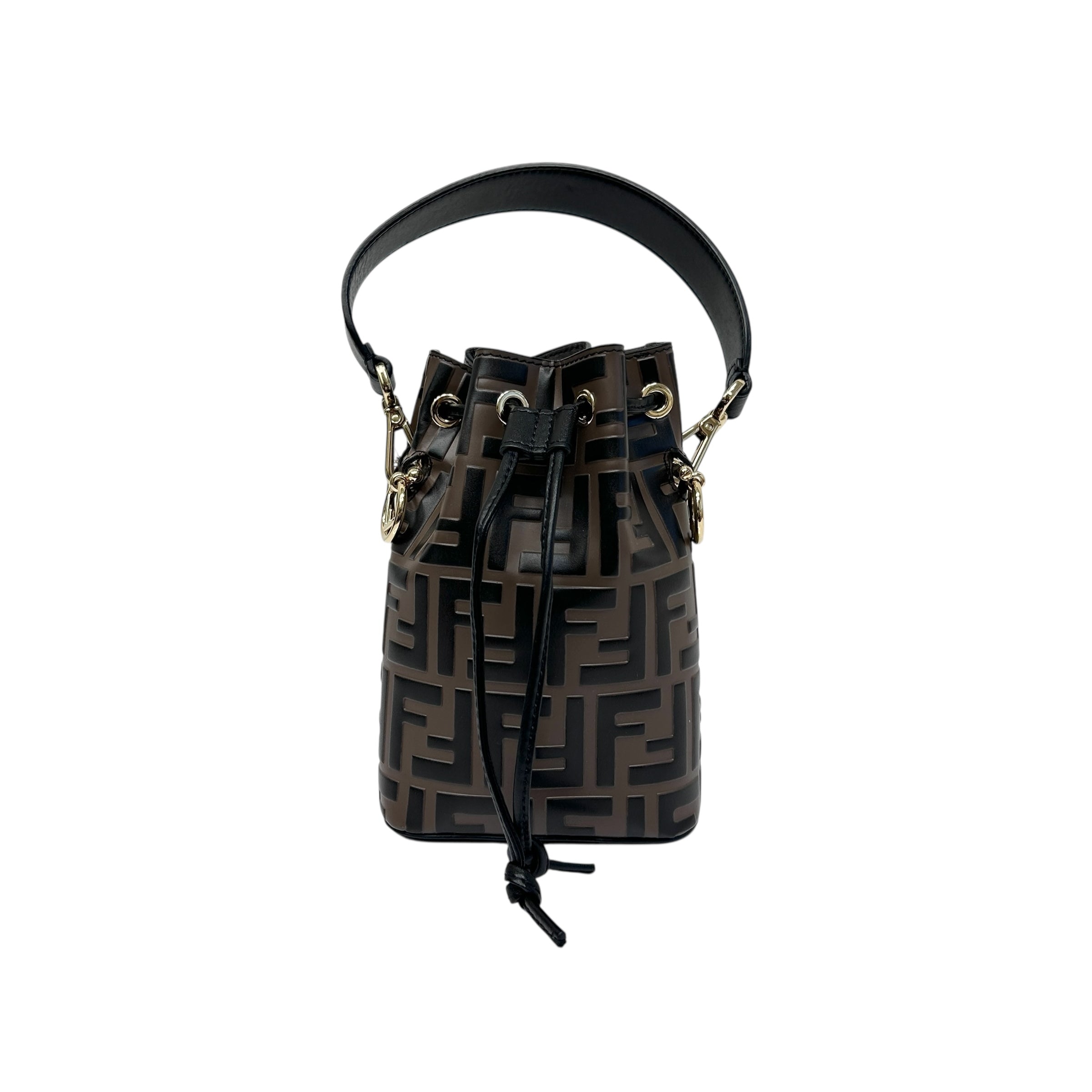 Zucca FF Mon Tresor Mini Bucket Bag w/GHW