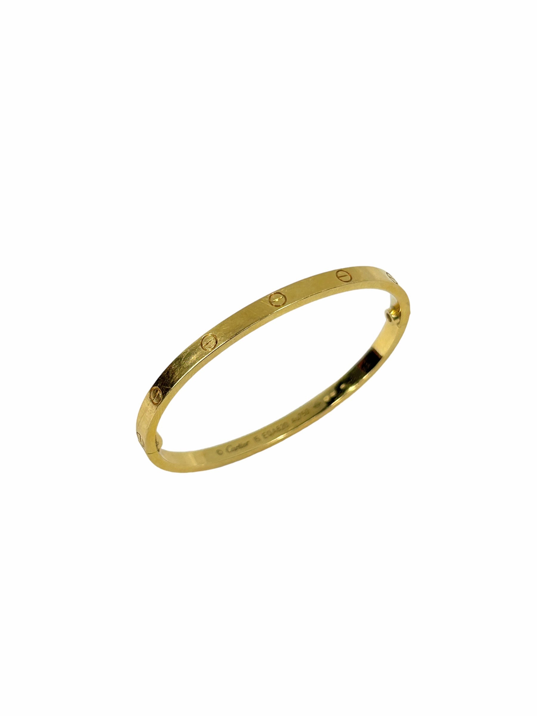 18K Yellow Gold Love Bracelet PM