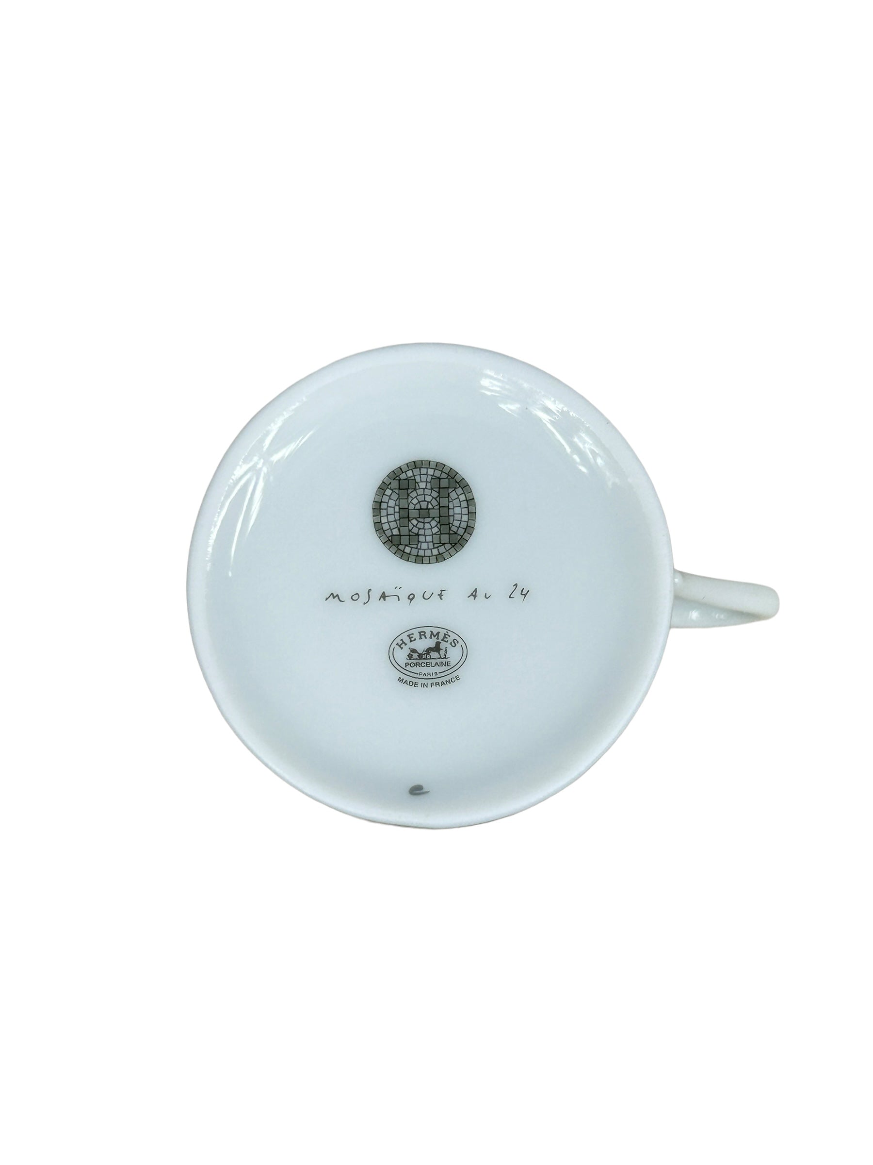 Mosaic Platinum 24 Coffee Cup/Saucer 2 Sets