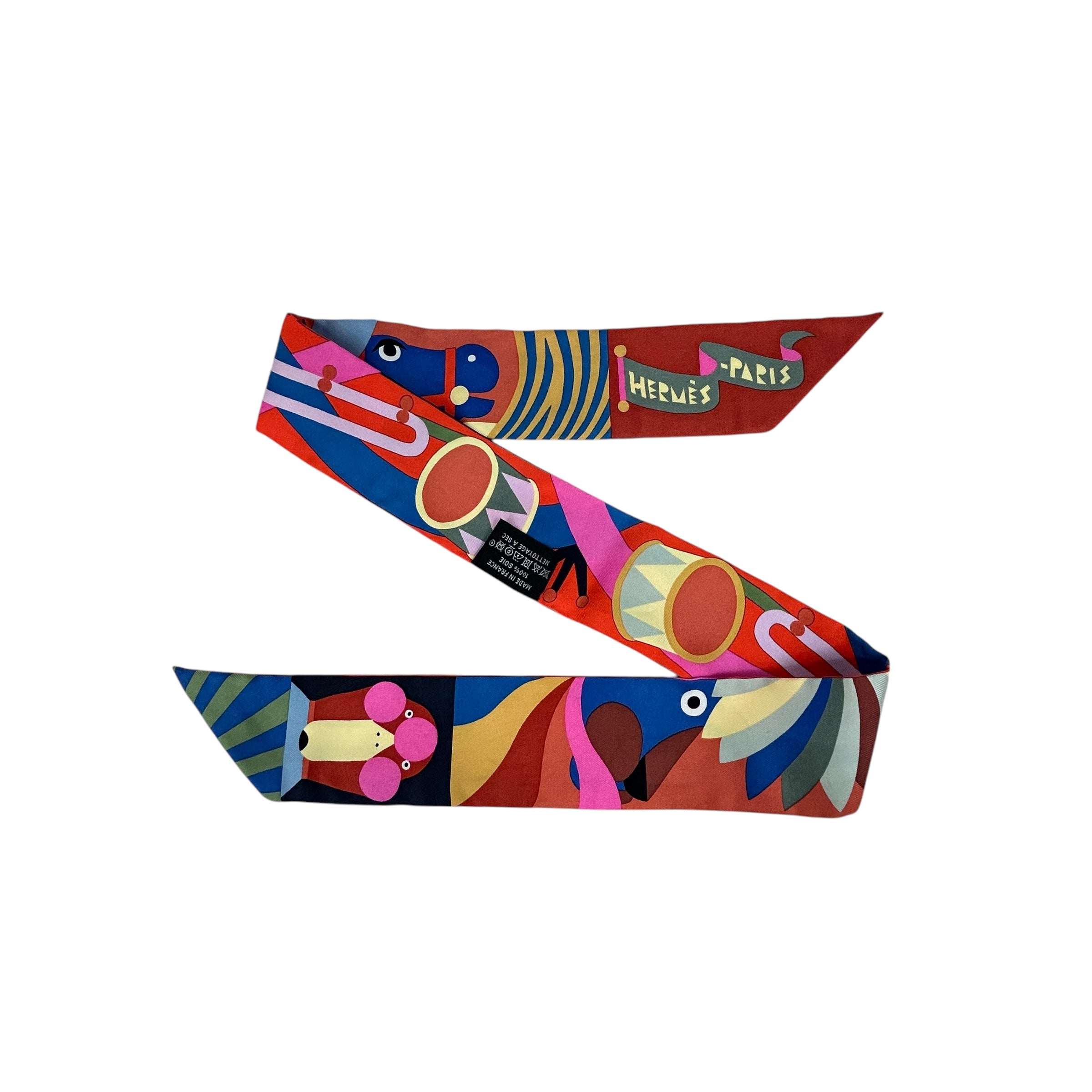 Parade en Fanfare Silk Twilly #2