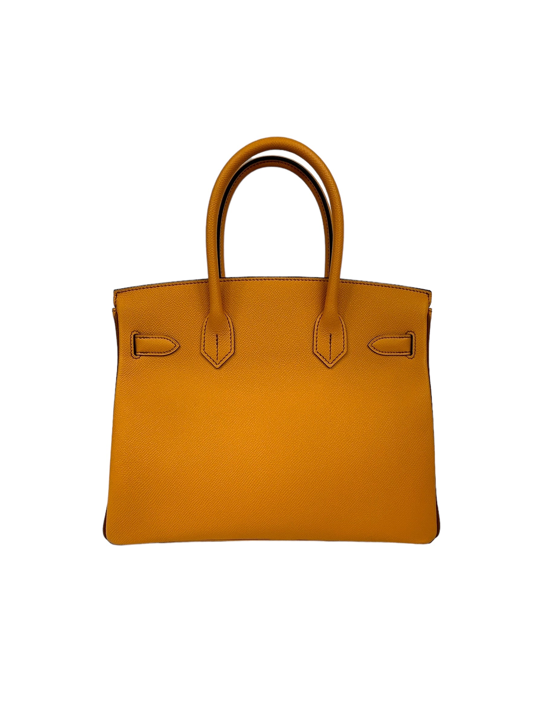 Special Order Juane D'or Epsom Caramel Chevre Leather Birkin 30 W/BGHW