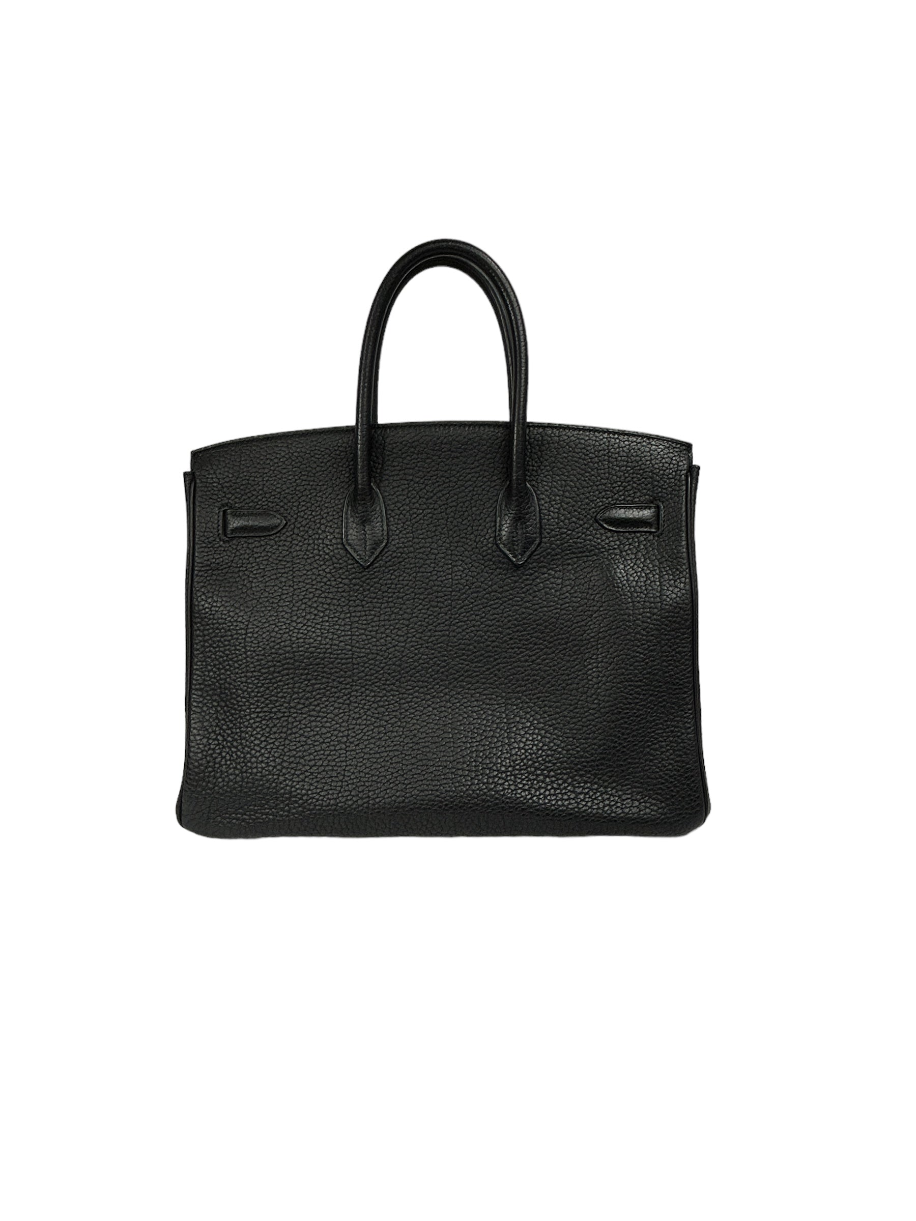 Black Clemence Birkin 35 W/GHW