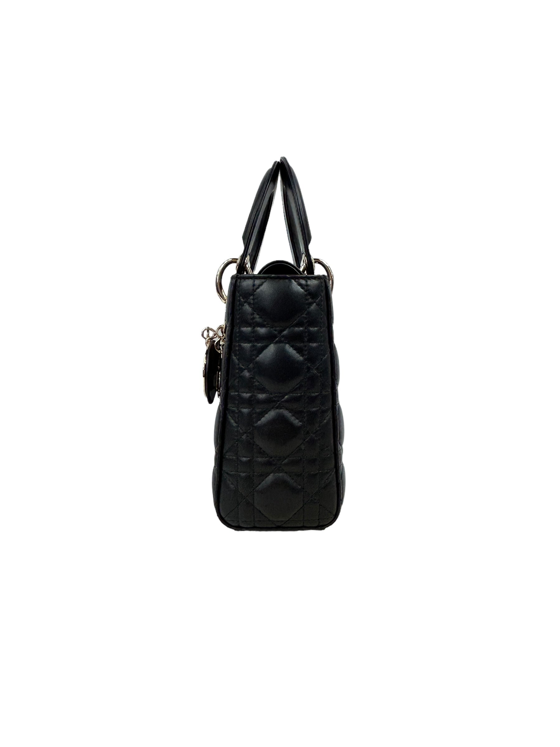 Small Black Lambskin Lady Dior My ABCDior Bag w/ LGHW-SOLD ON LAYAWAY