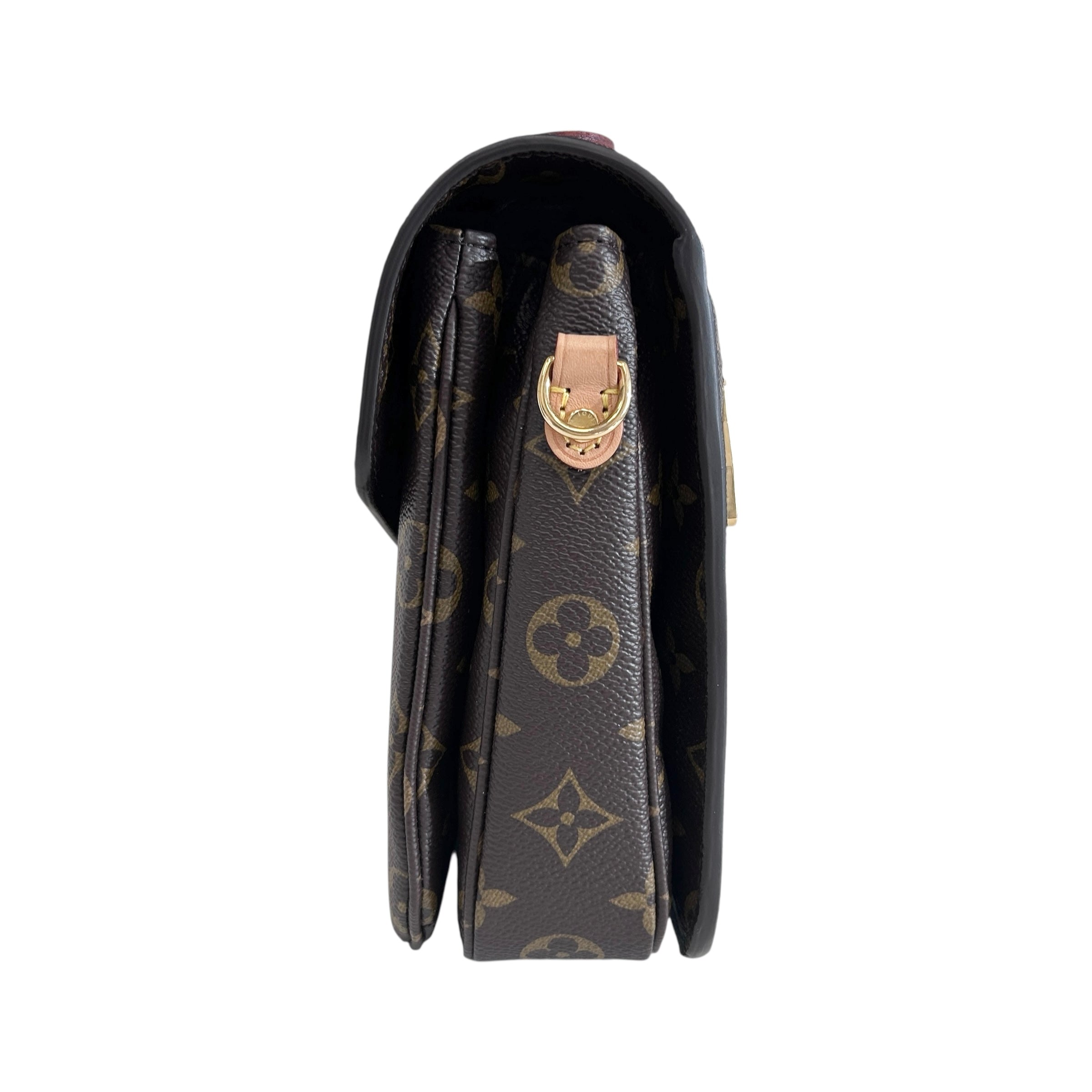 Monogram Coated Canvas Pochette Metis MM Crossbody Bag w/GHW