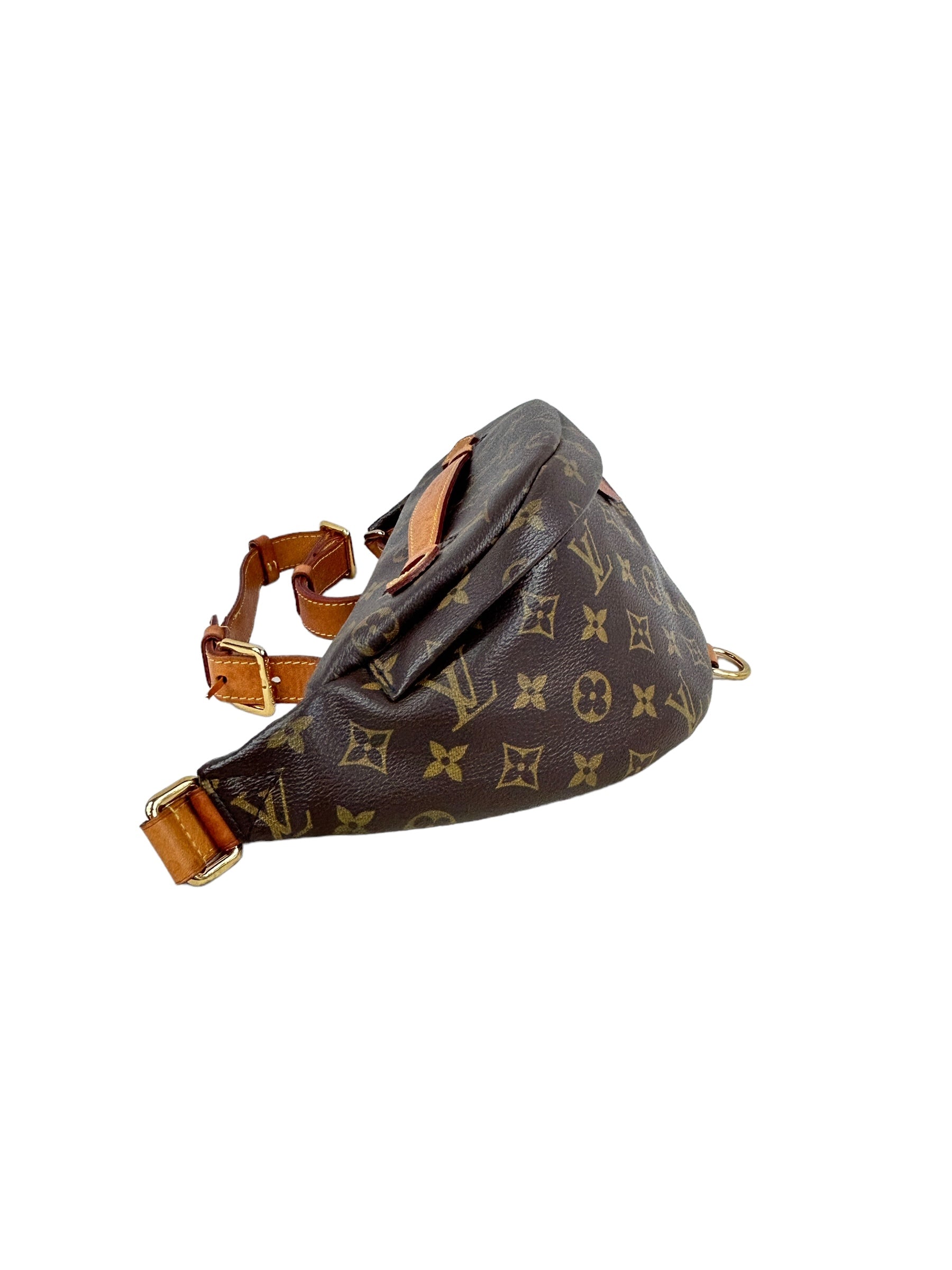 Monogram Coated Canvas Bum Bag w/GHW