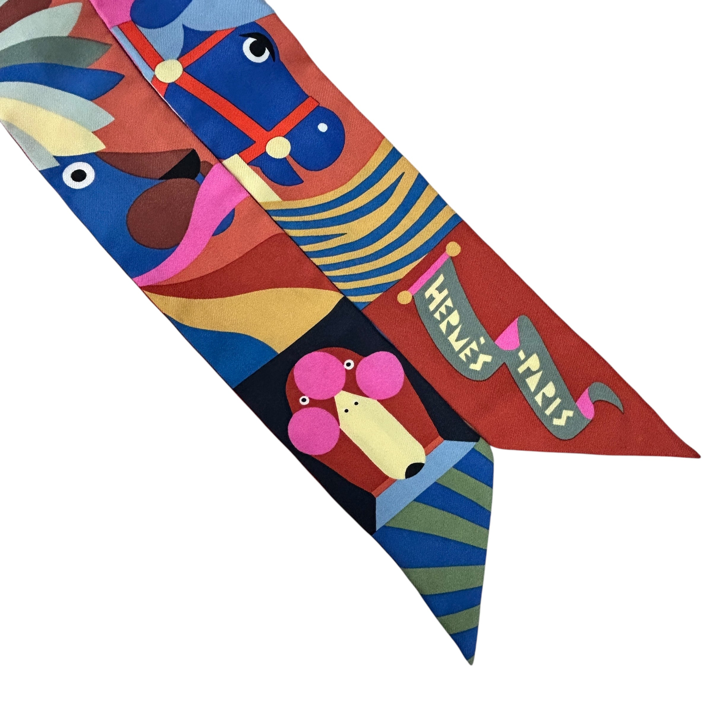 Parade en Fanfare Silk Twilly #2