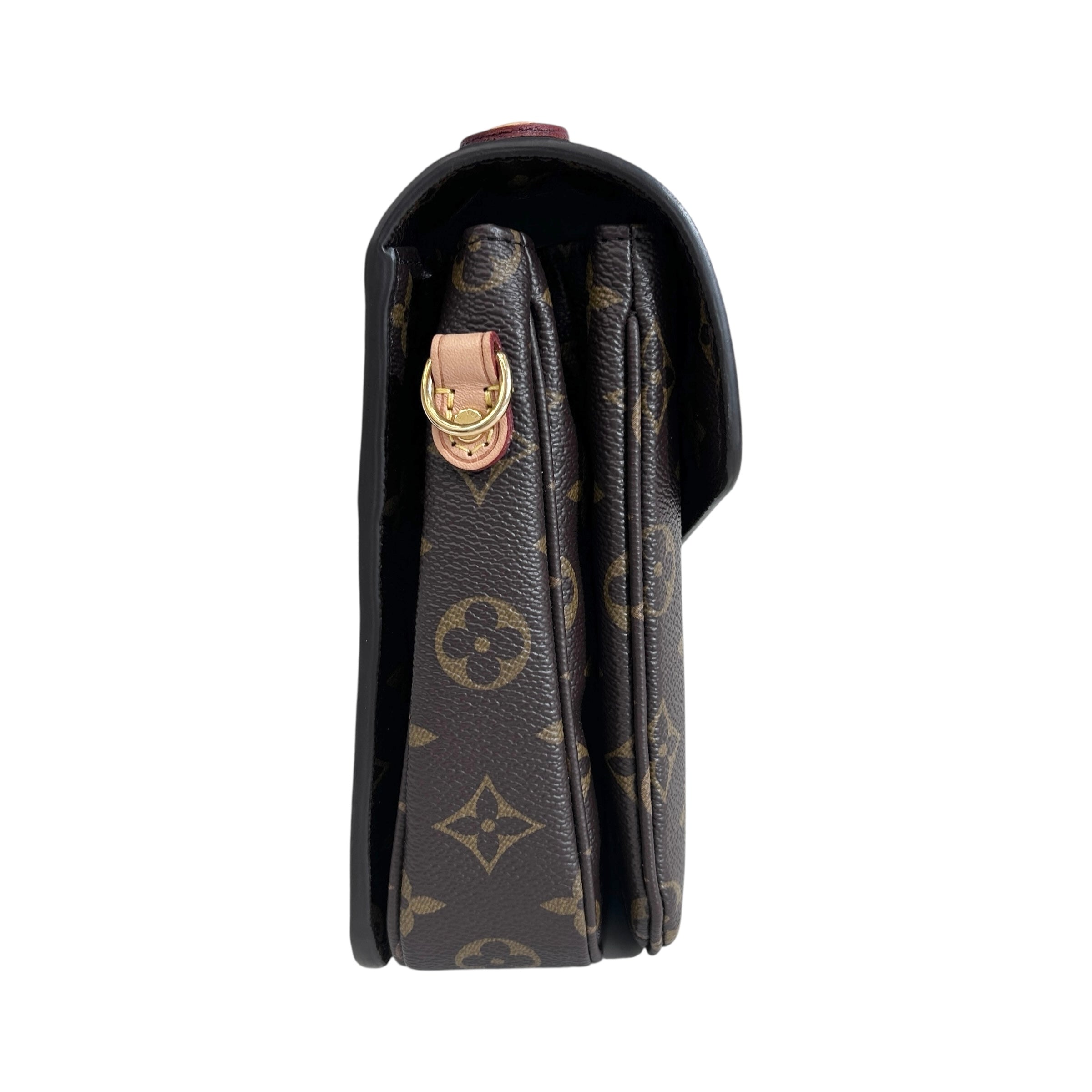 Monogram Coated Canvas Pochette Metis MM Crossbody Bag w/GHW