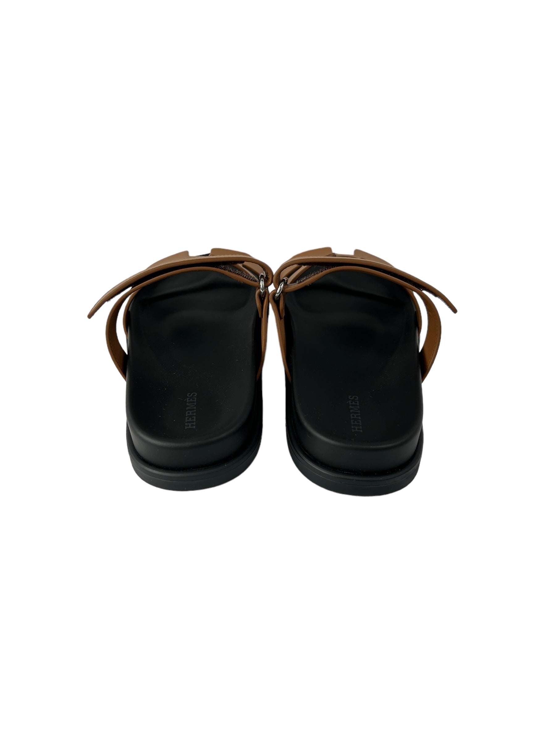 Naturel Calfskin Leather Chypre Sandals