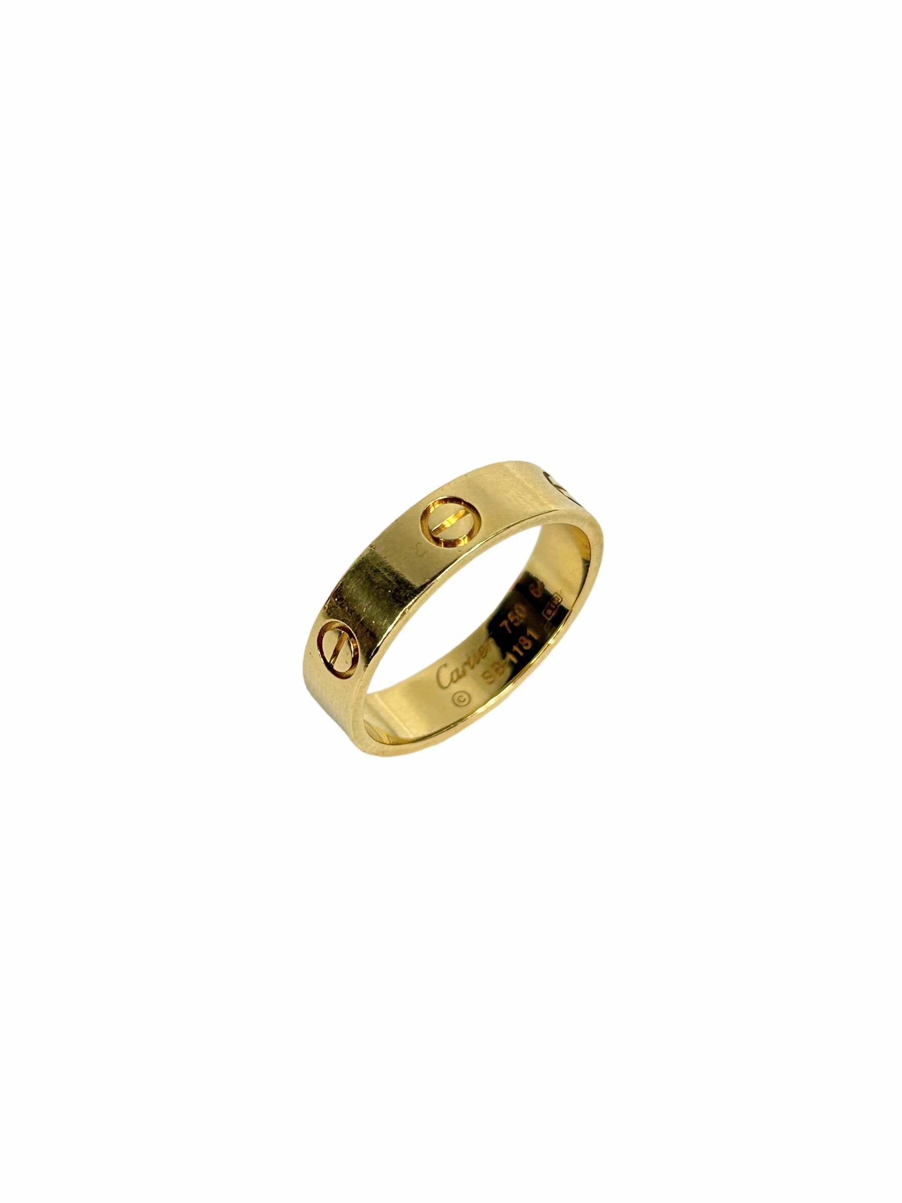 18K Gold Love Ring