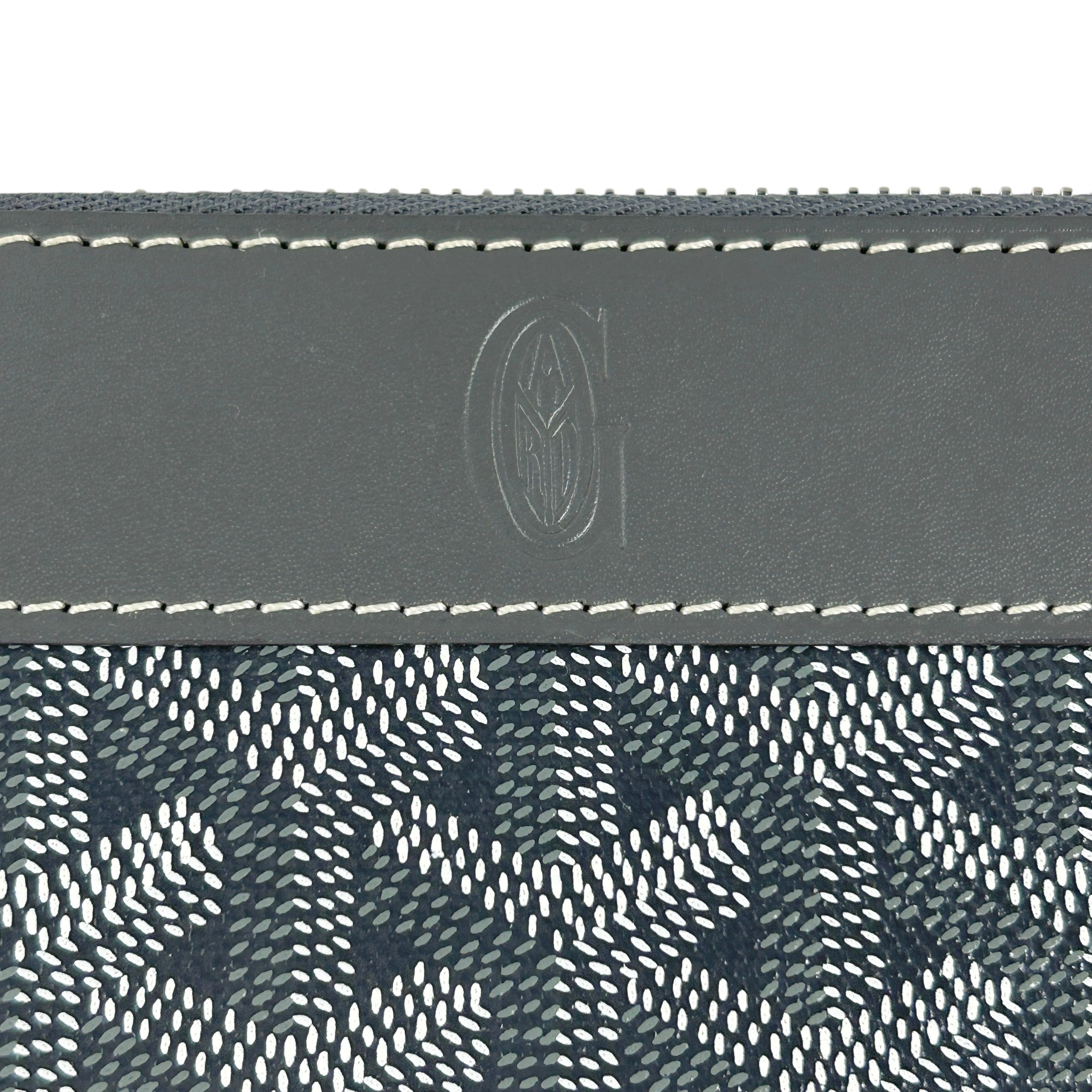 Grey Matignon GM Zippy Wallet w/SHW