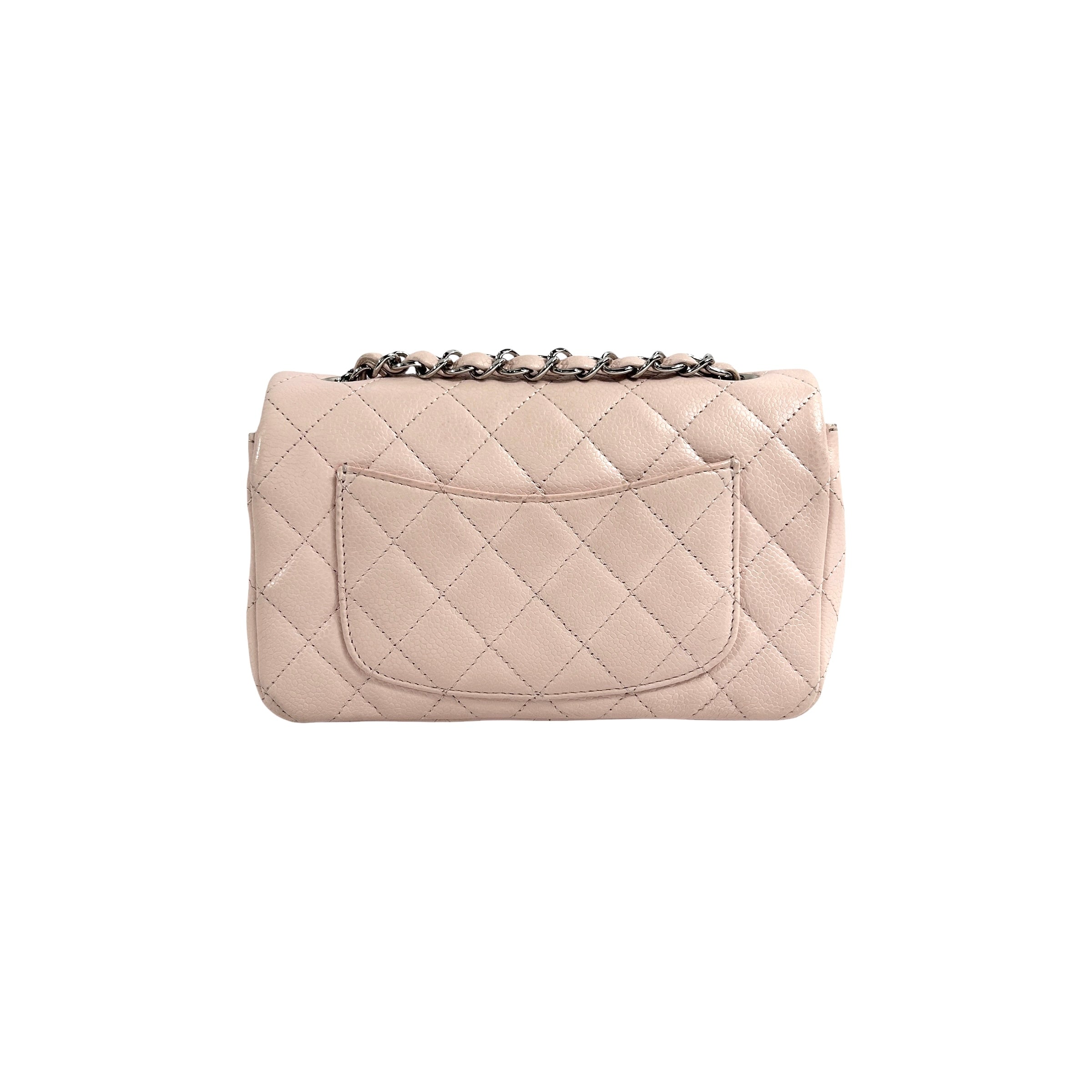 Pink Caviar Rectangle Mini w/SHW