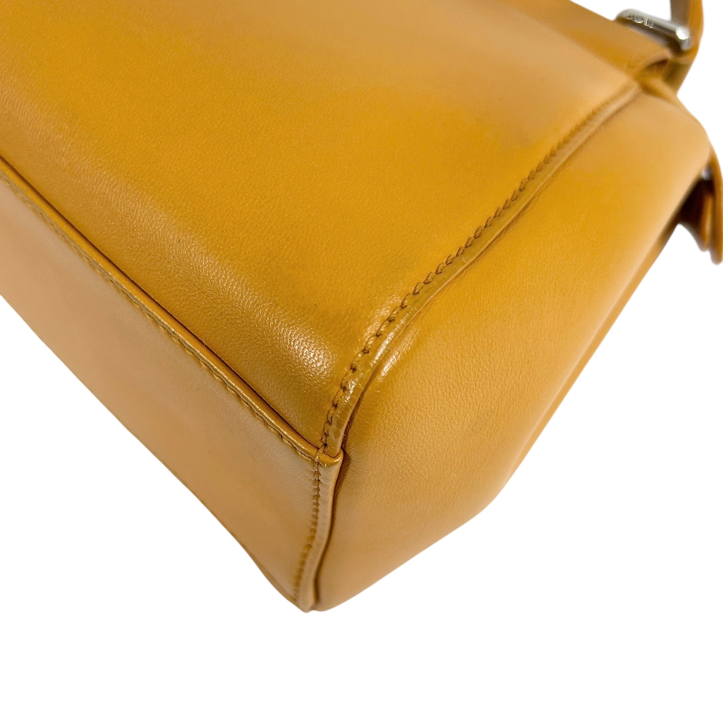 Mustard Yellow Nappa Mini Peekaboo w/SHW