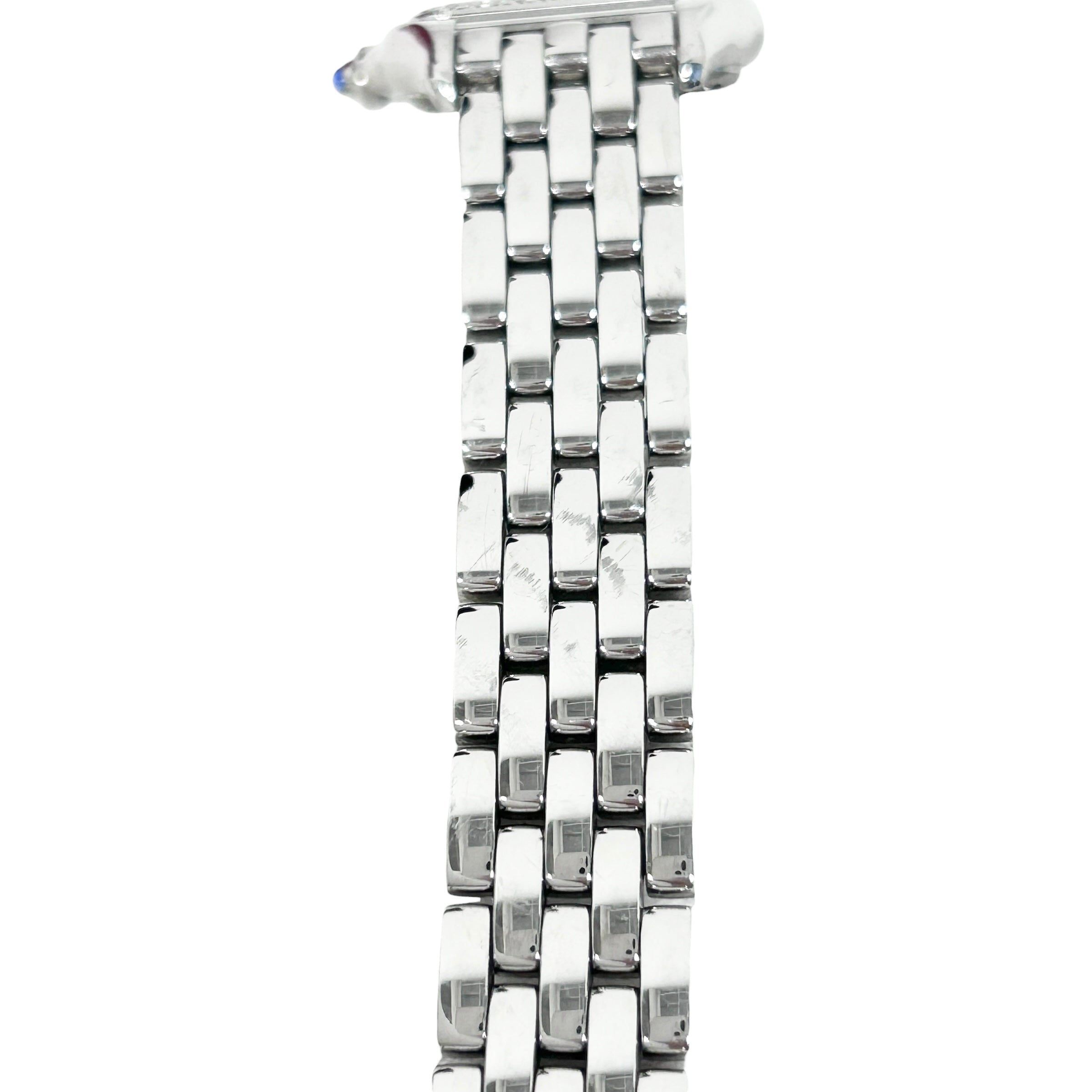 Panthère de Cartier watch w/ Bezel set with brilliant-cut diamonds