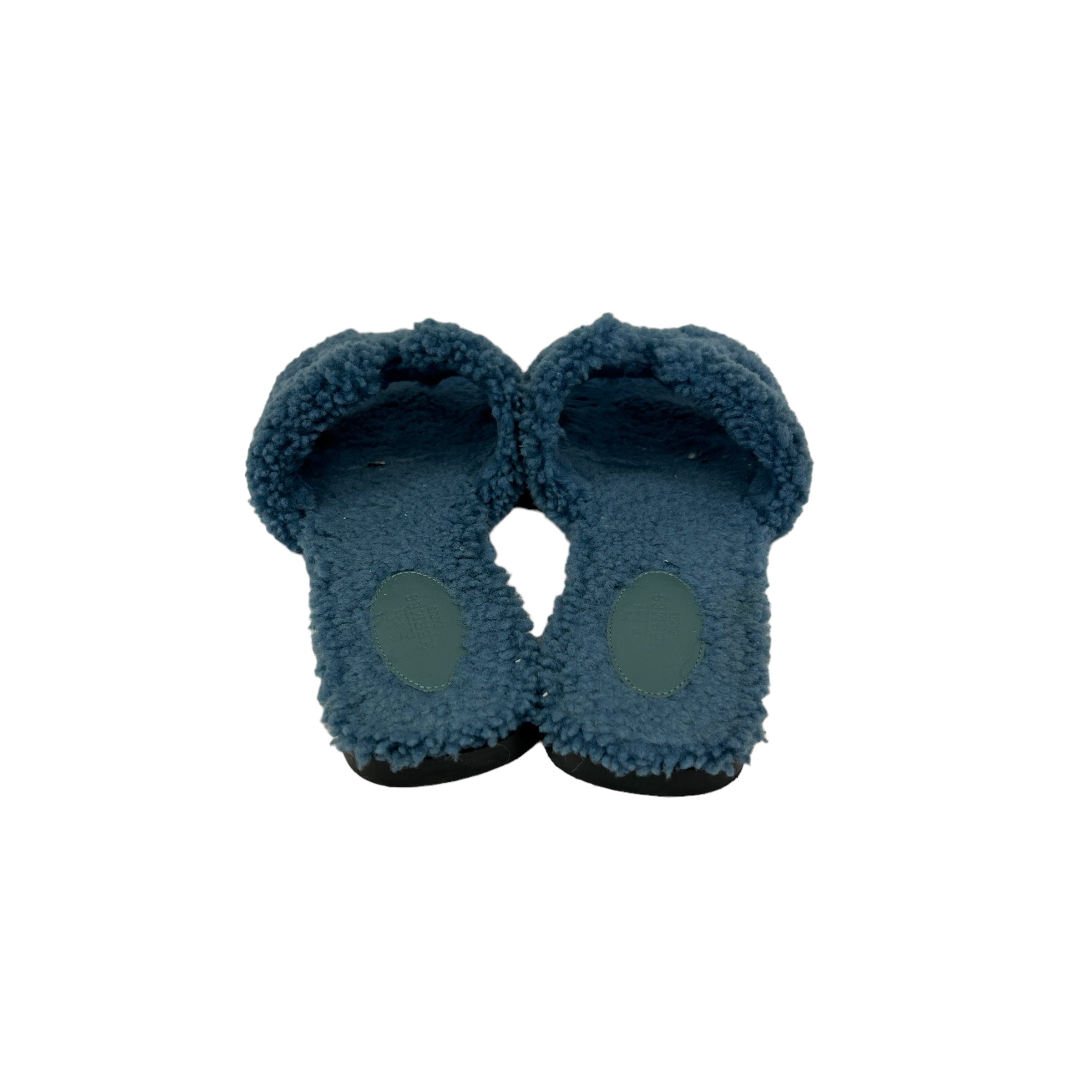 Blue Teddy Oran Sandals