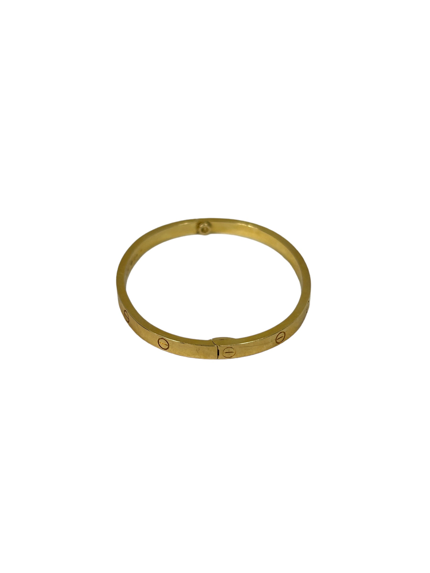 18K Yellow Gold Love Bracelet PM