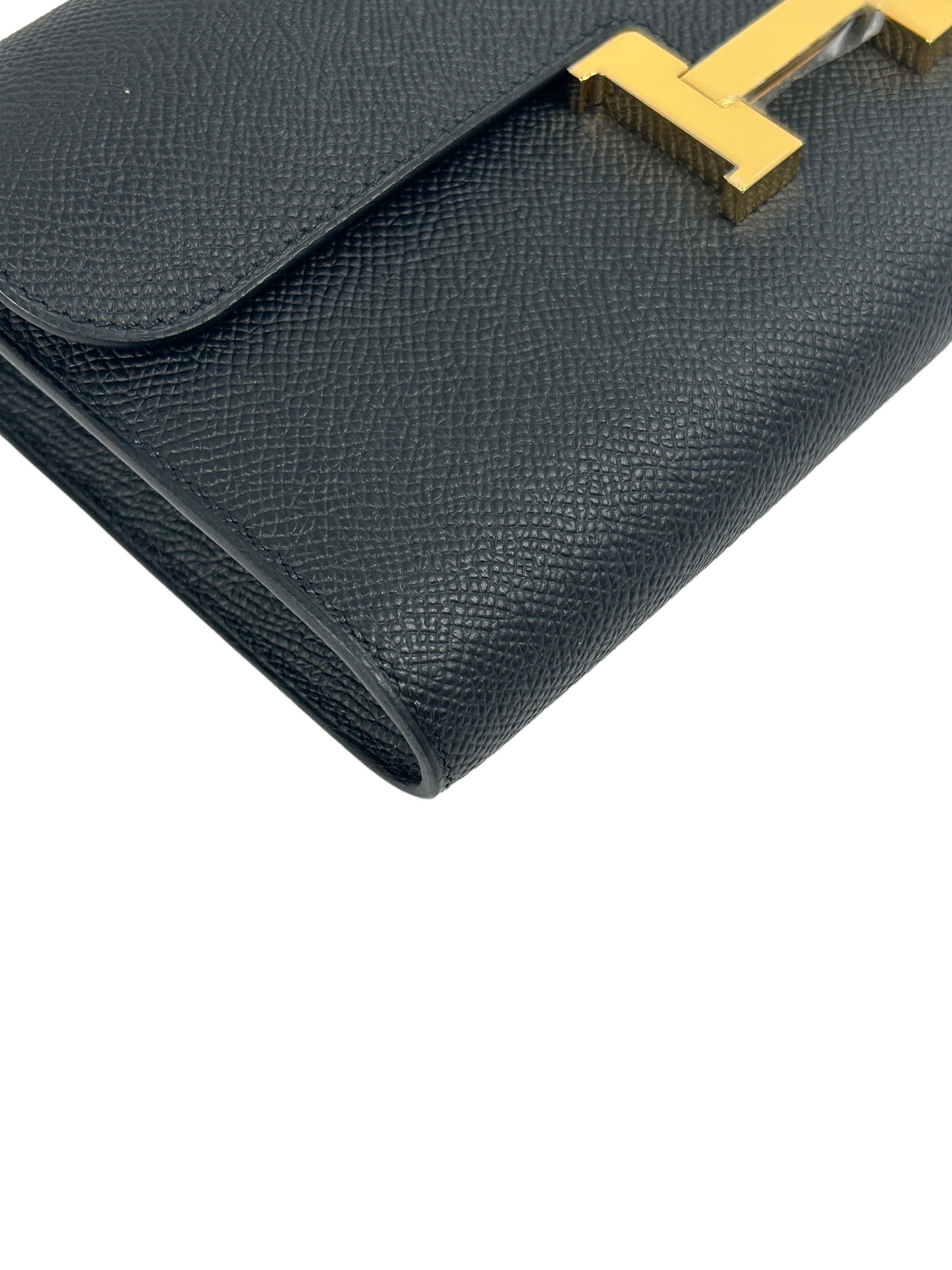 Black Epsom Constance To Go Wallet W/GHW
