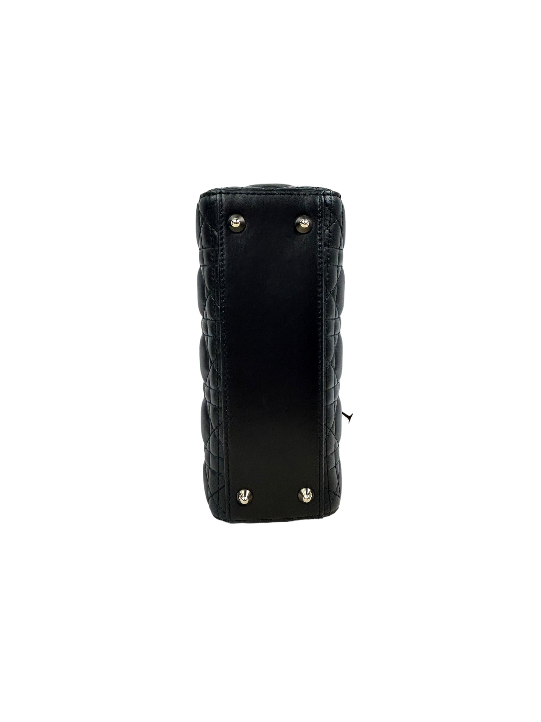 Small Black Lambskin Lady Dior My ABCDior Bag w/ LGHW-SOLD ON LAYAWAY