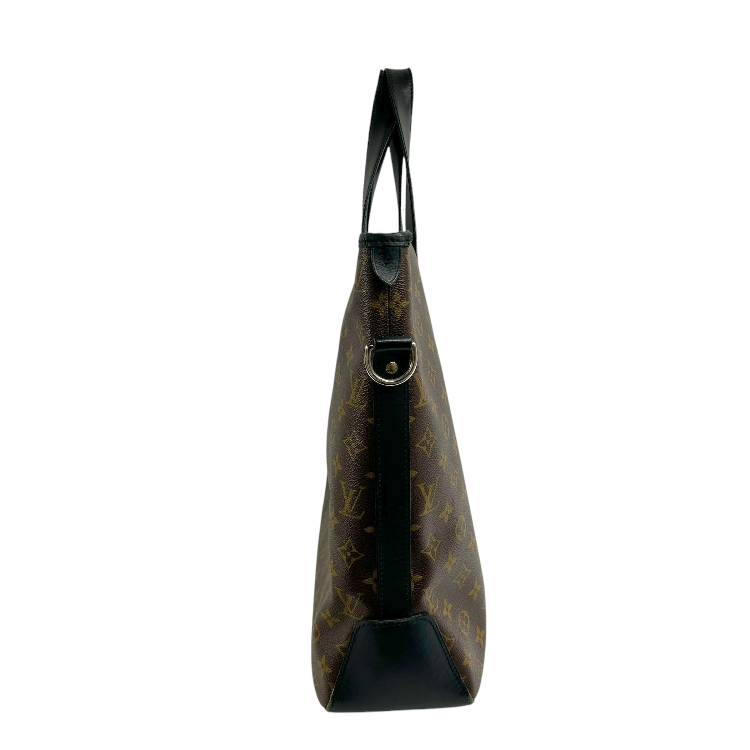 Monogram Coated Canvas Davis Tote