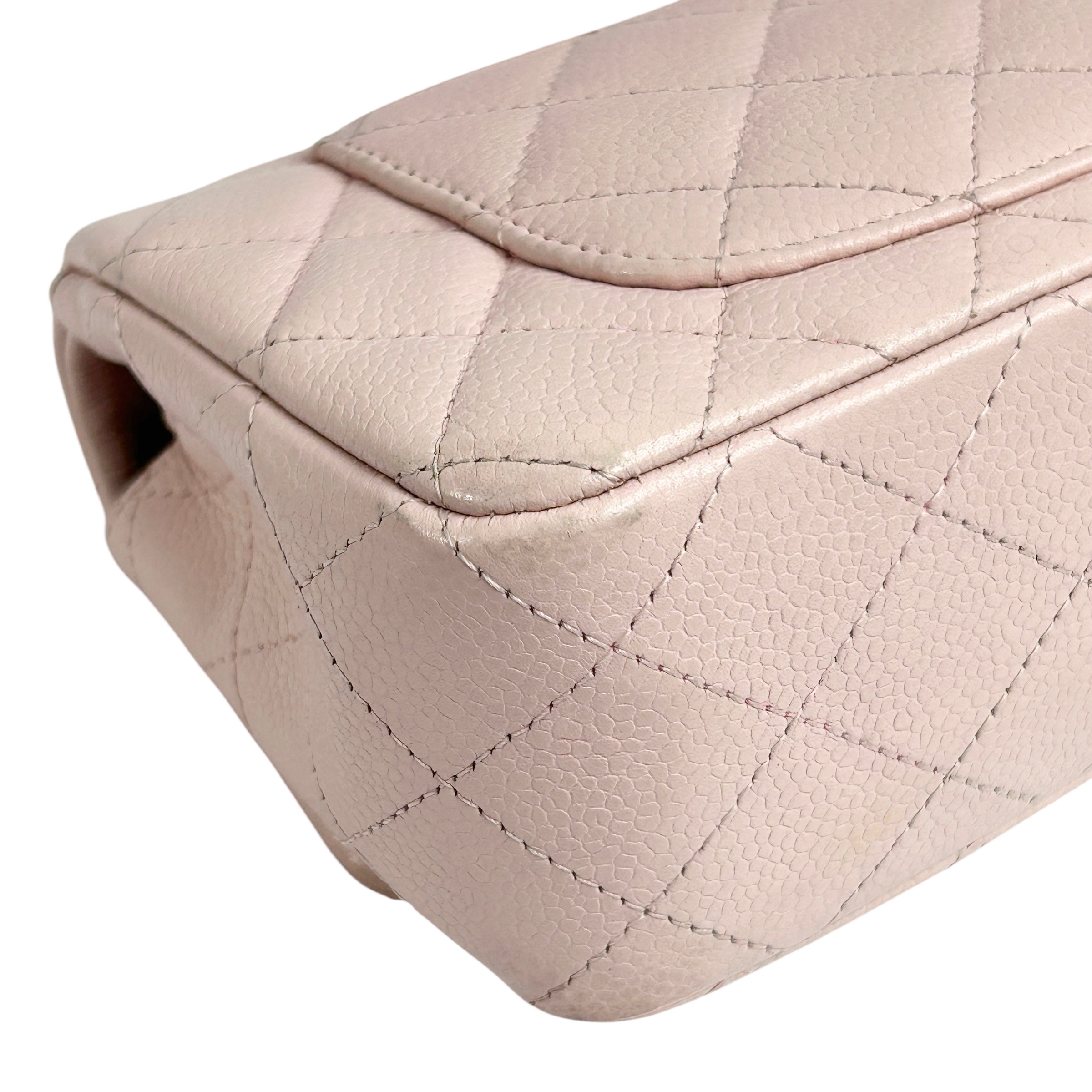 Pink Caviar Rectangle Mini w/SHW